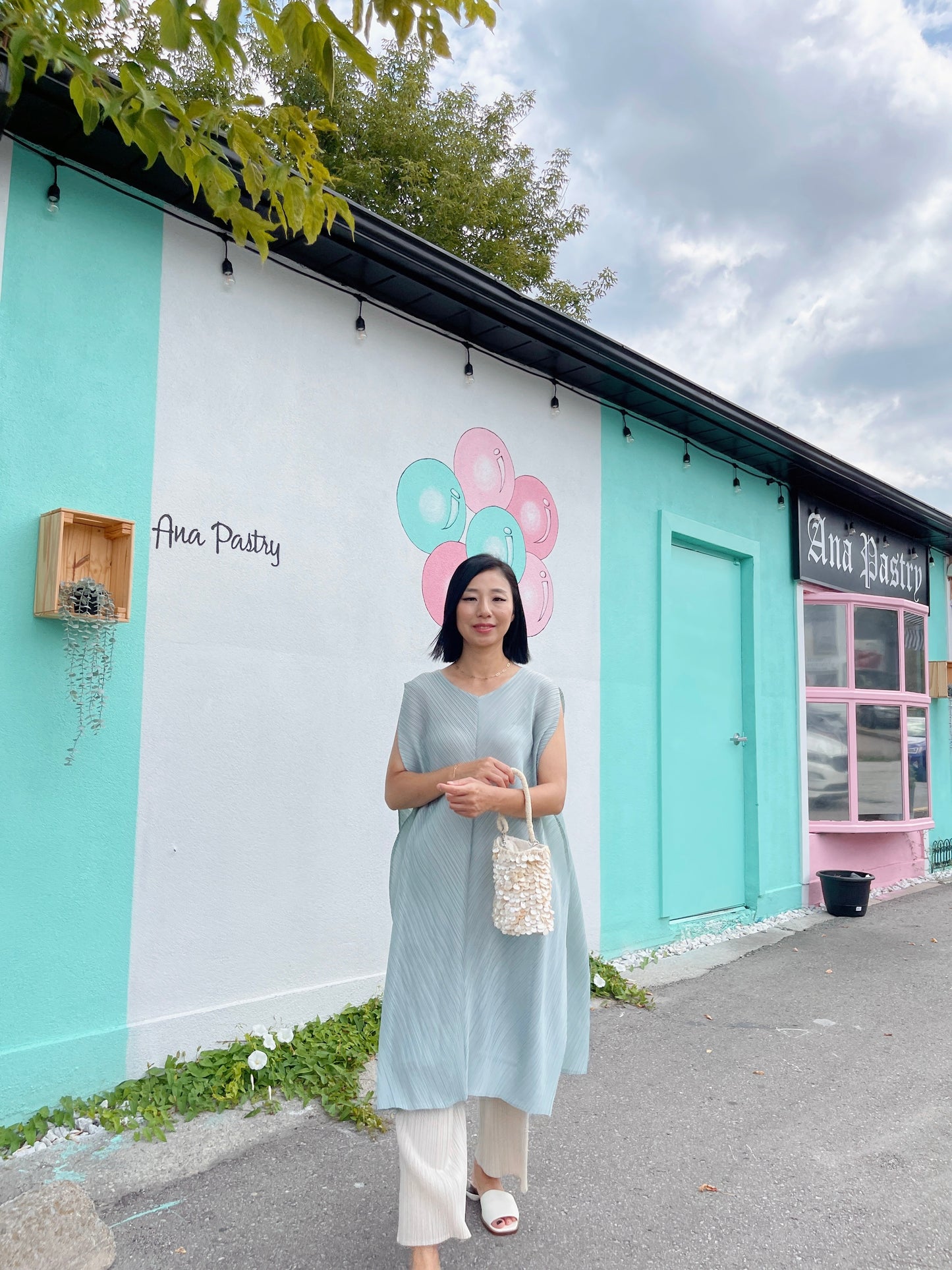 solid dress (black, pastel blue ,pink)