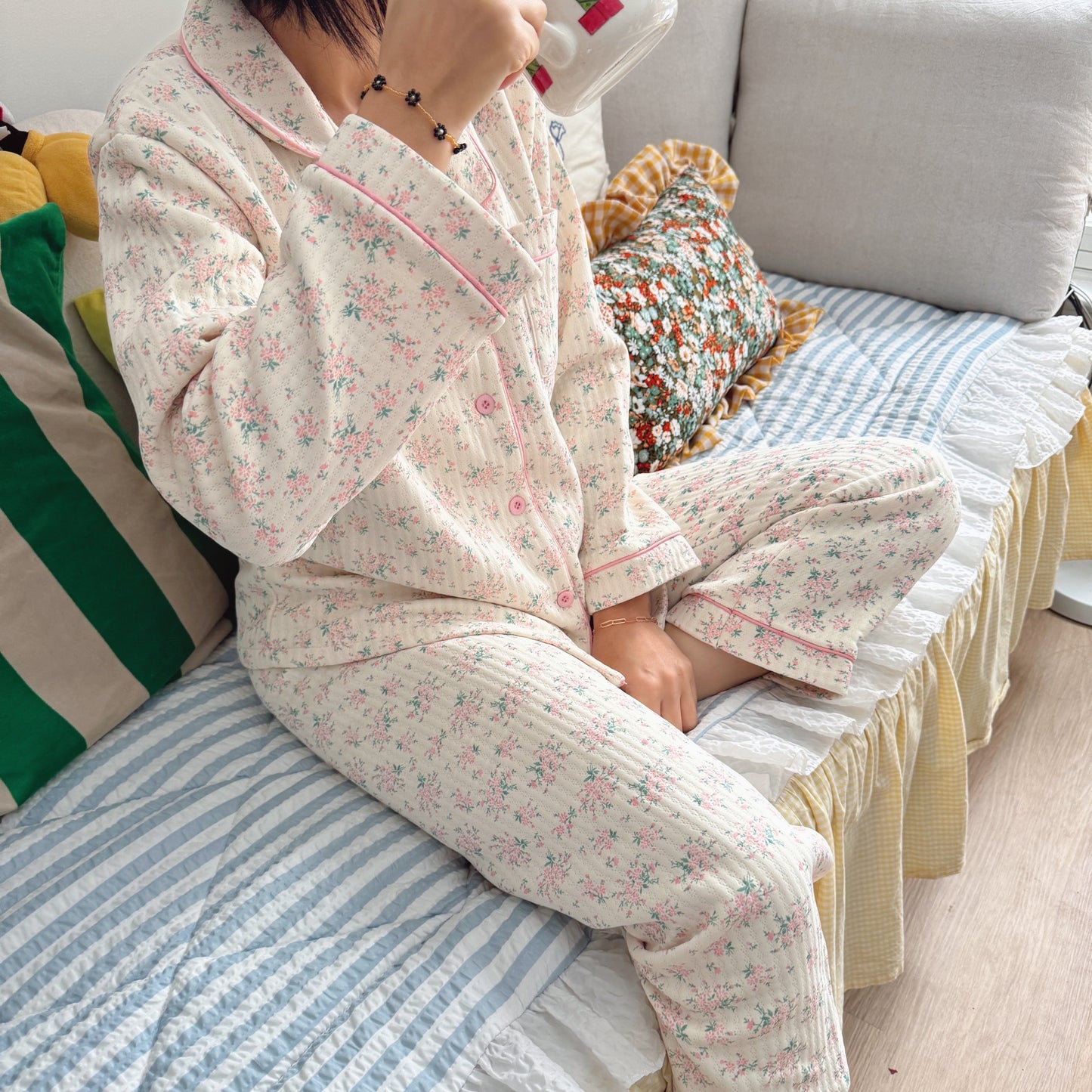 Vintage Flowers Pajama set