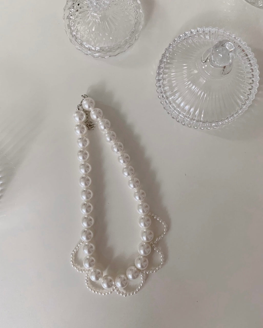 Flower Pearl Necklace