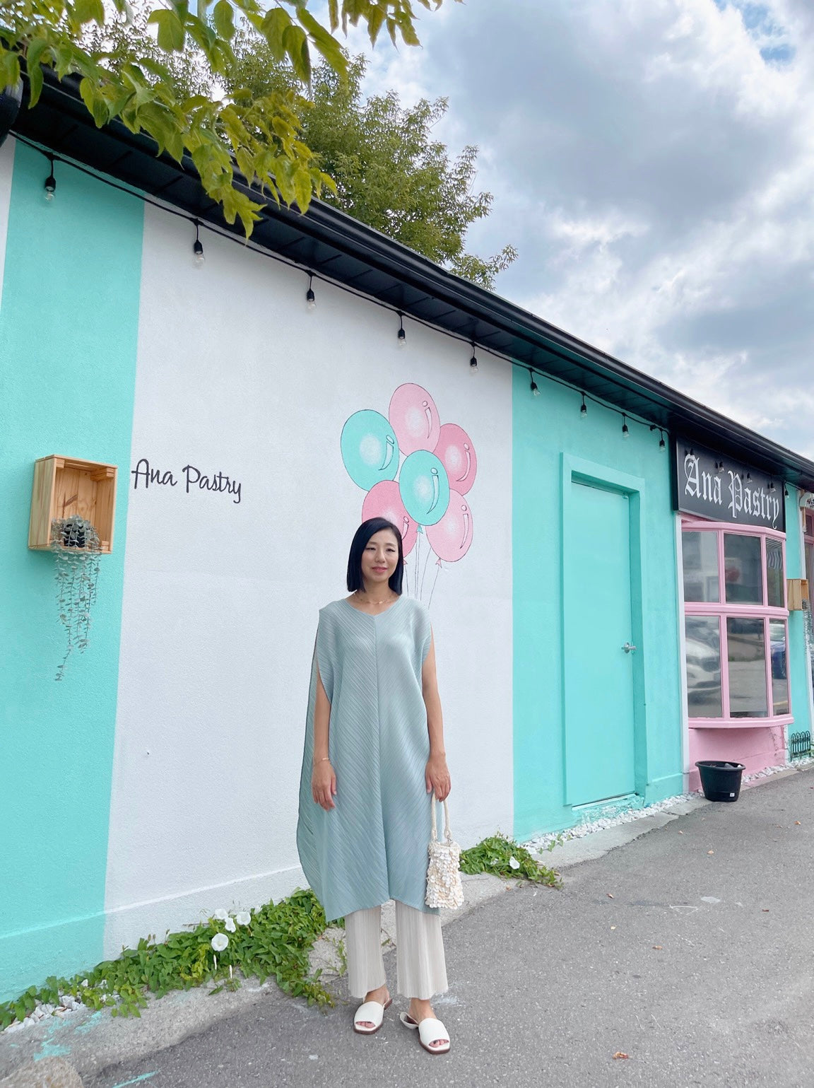 solid dress (black, pastel blue ,pink)
