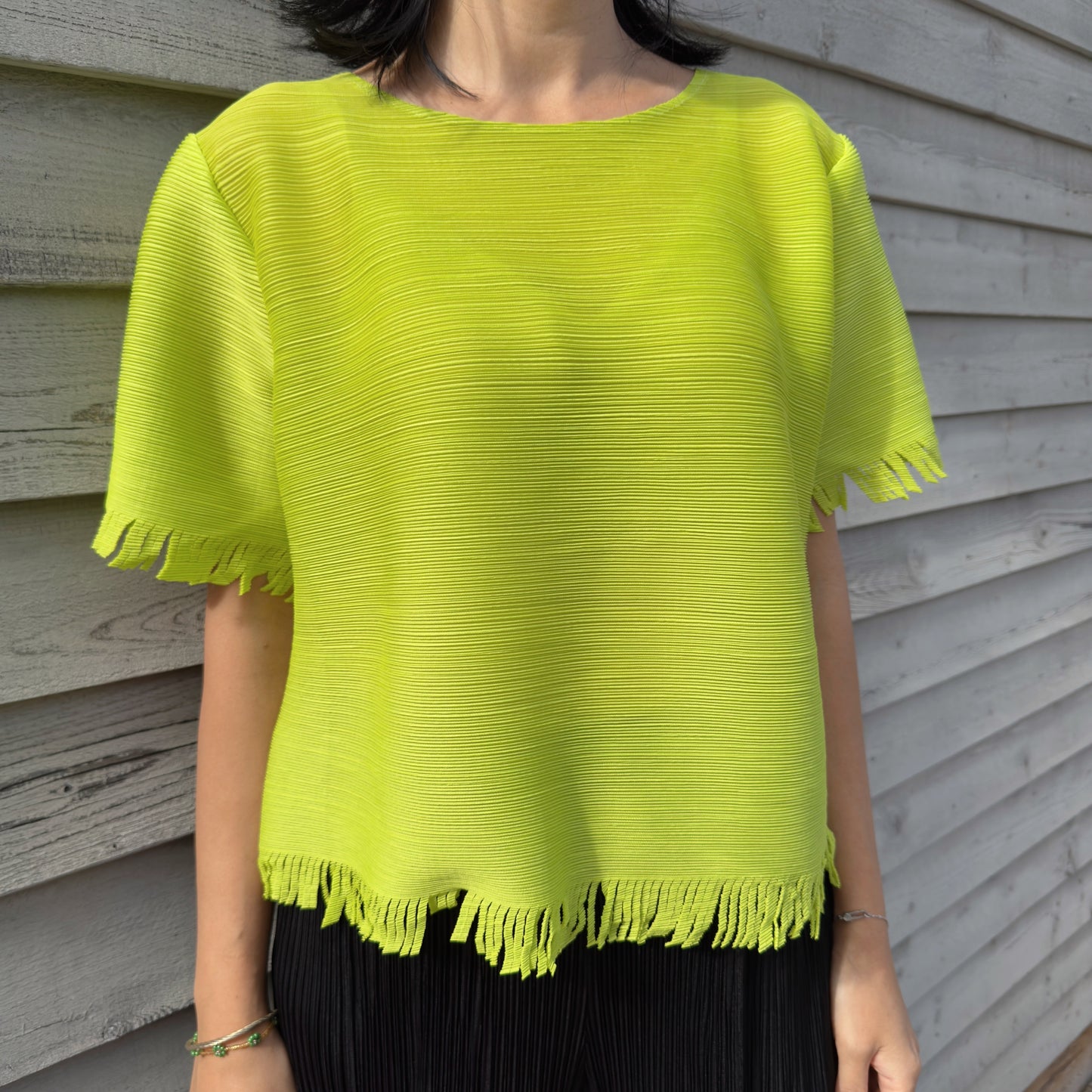 tessle top (lime,black, beige,pink, sky blue)
