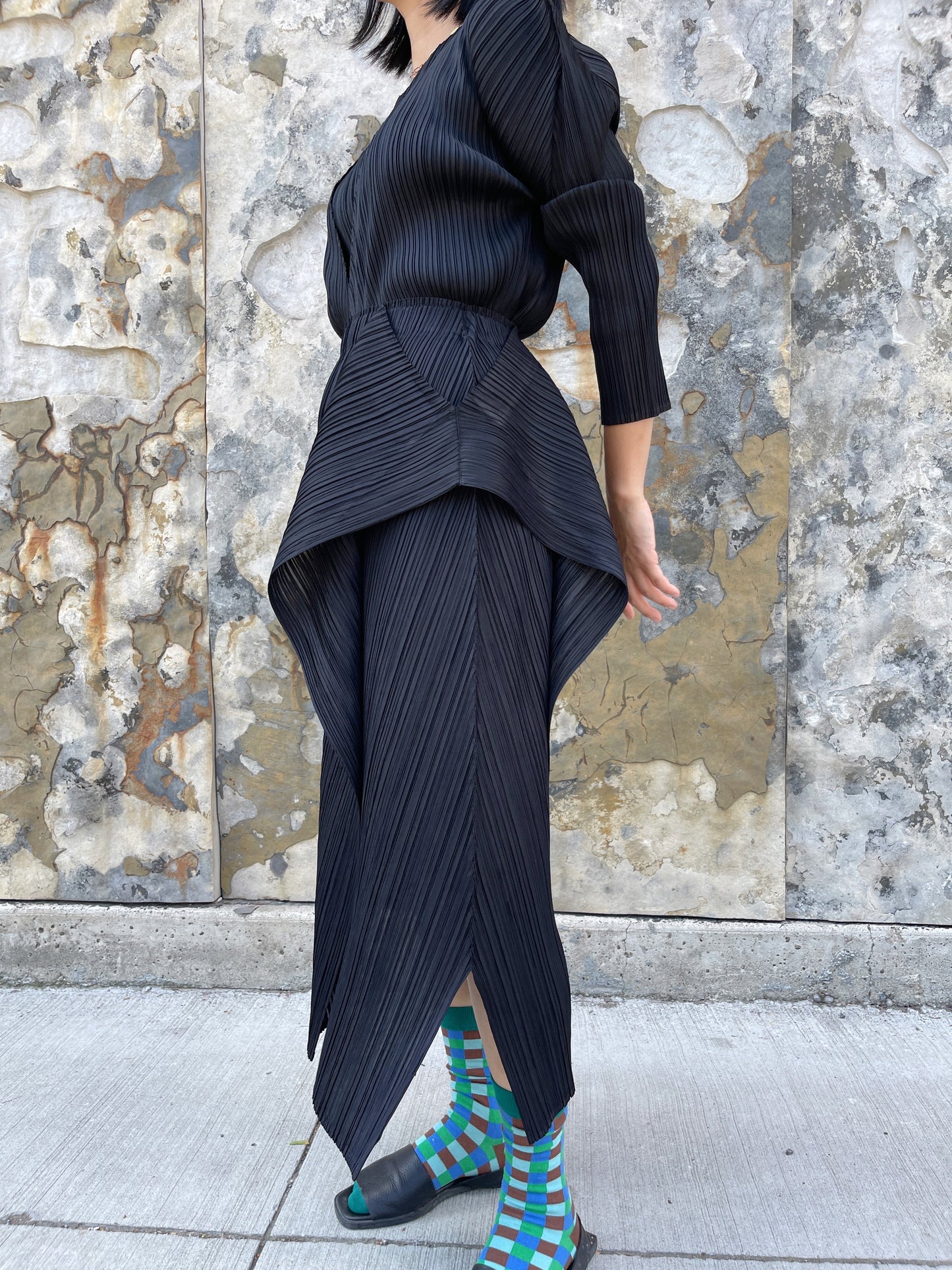 Edge skirt (black, pink, beige, brown)