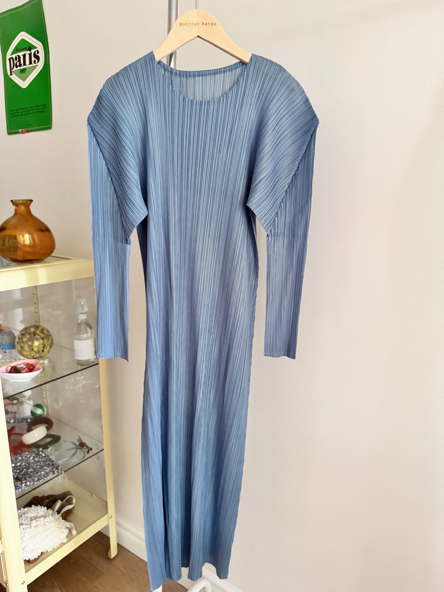 Edge dress (pink, blue)