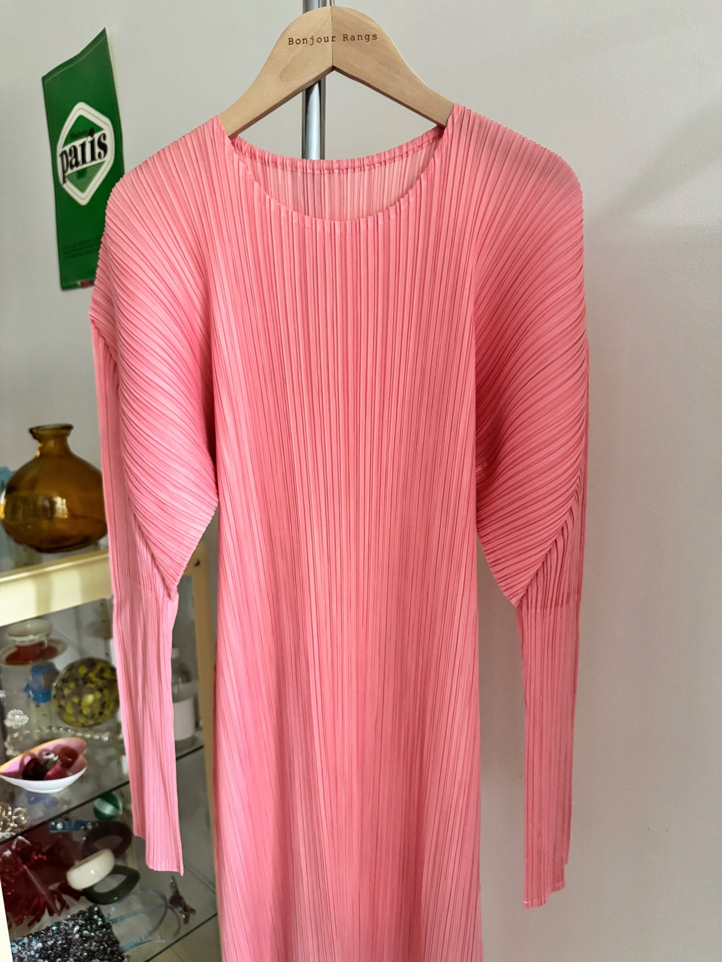Edge dress (pink, blue)
