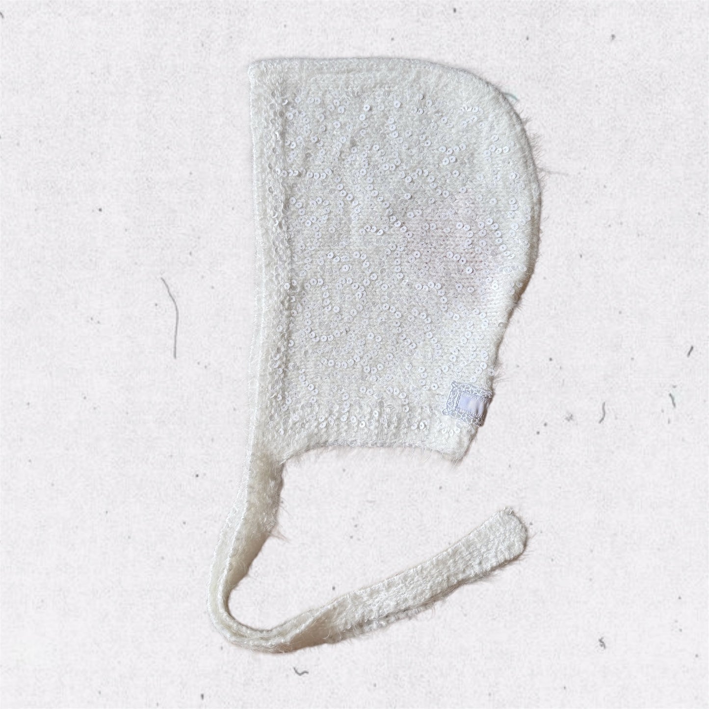 sequin balaclava( ivory, pink, gray, black)