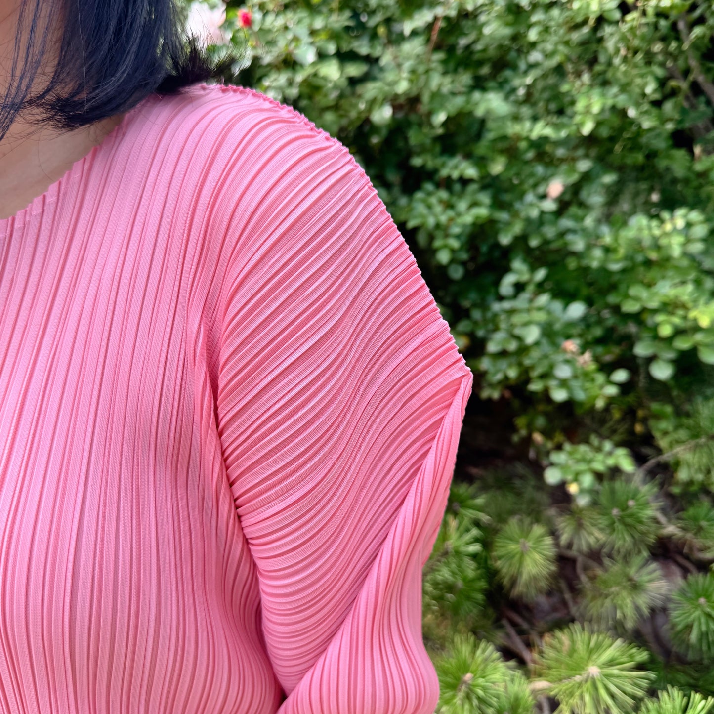 Edge dress (pink, blue)