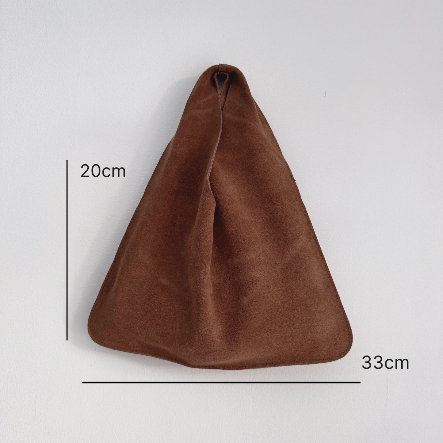 Suede Tote (camel, brown)