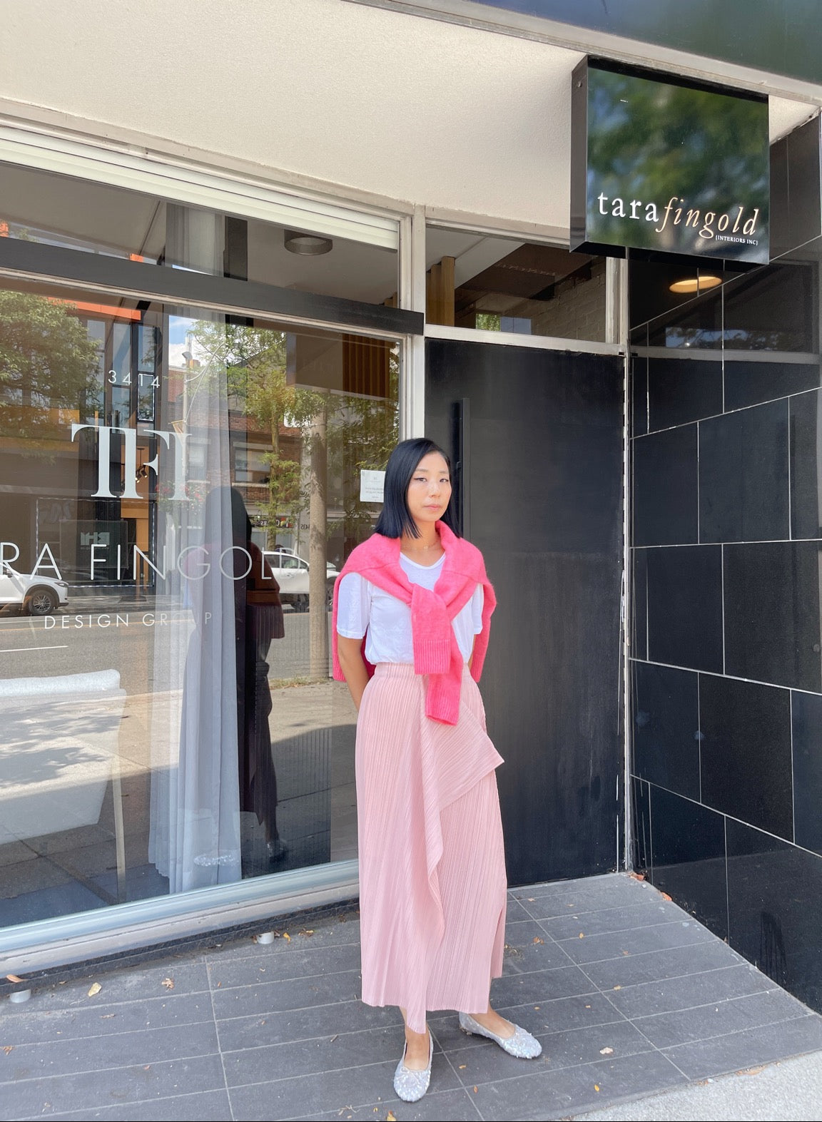 Edge skirt (black, pink, beige, brown)