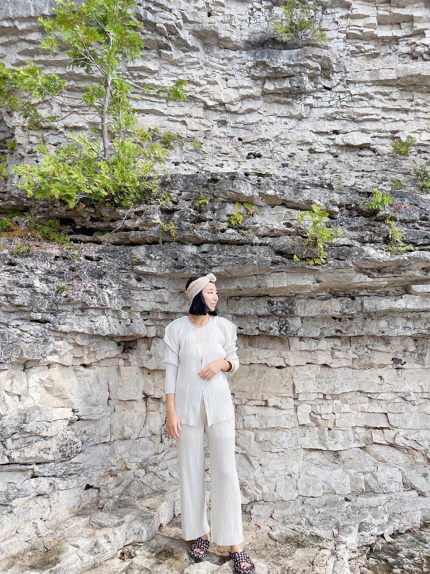 Straight Pants (gray khaki, ruby ,gray, black, ivory, orange, pink)