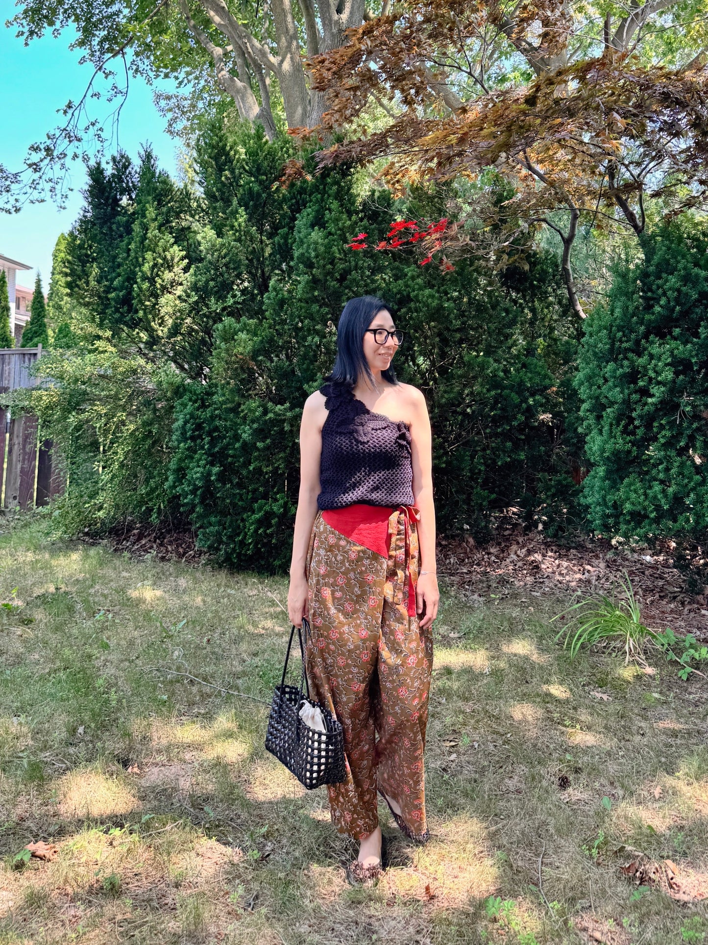 India wrap pants