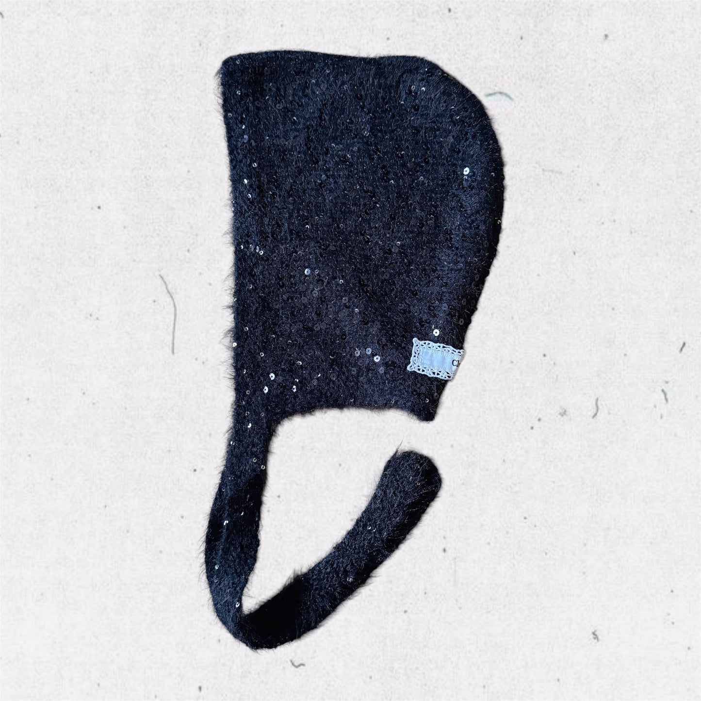 sequin balaclava( ivory, pink, gray, black)