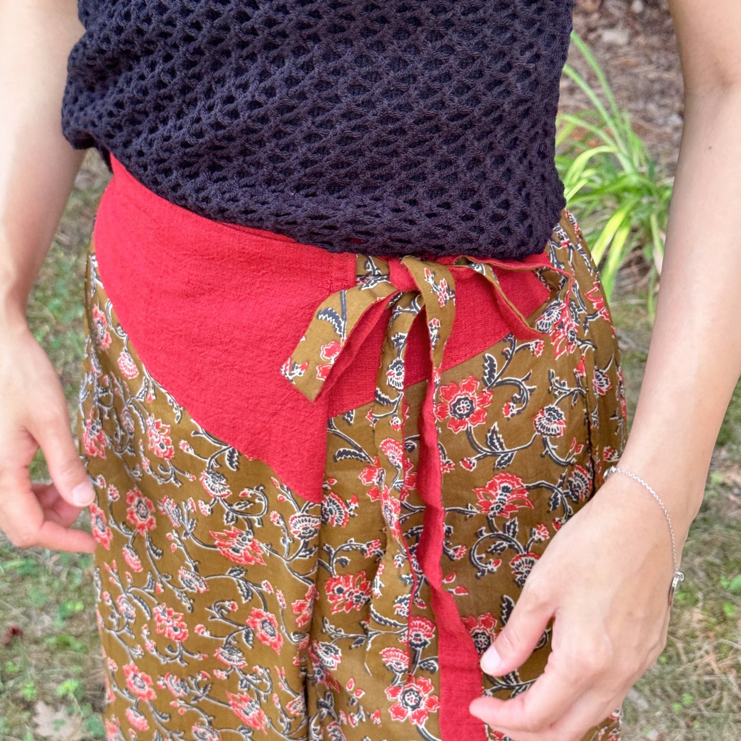 India wrap pants