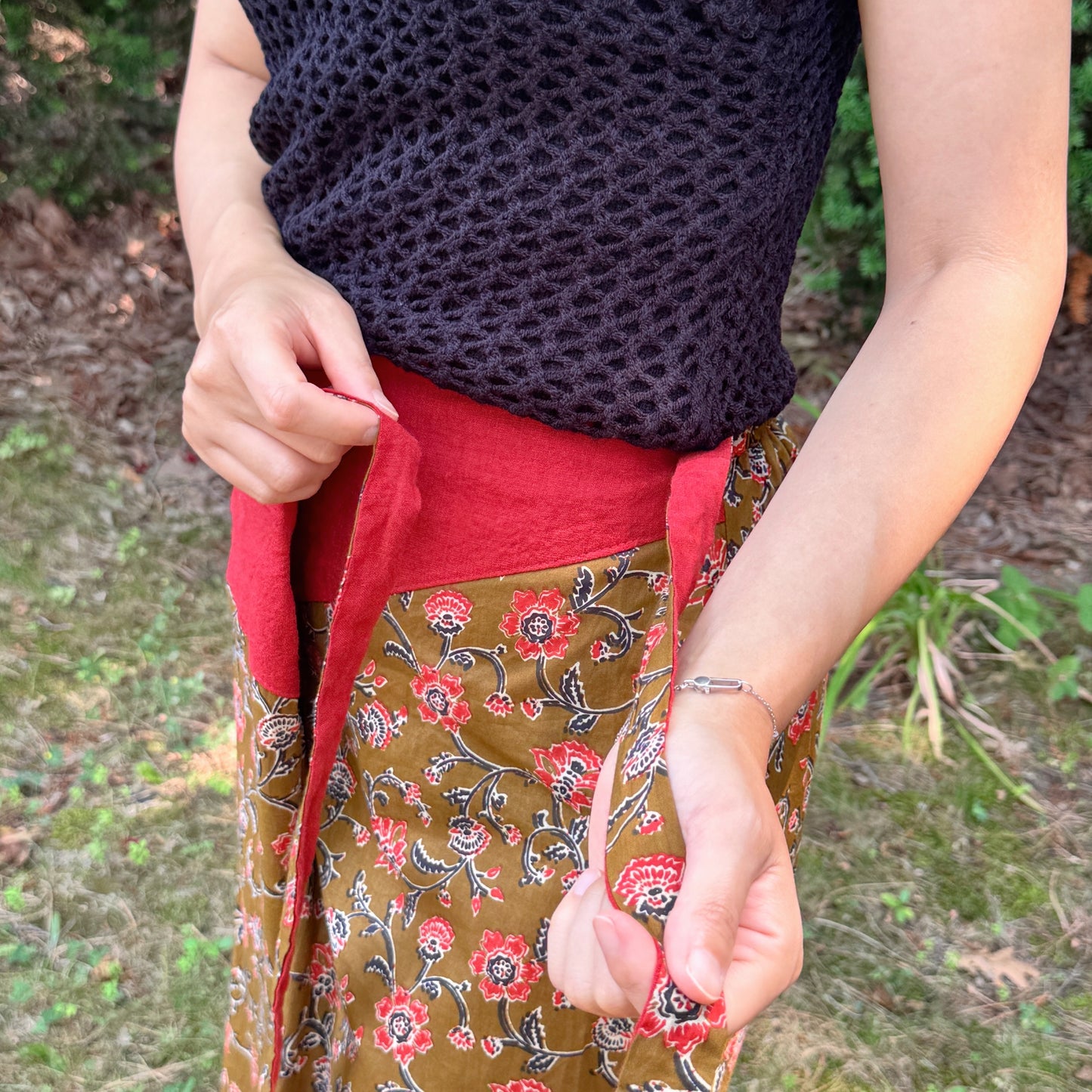 India wrap pants