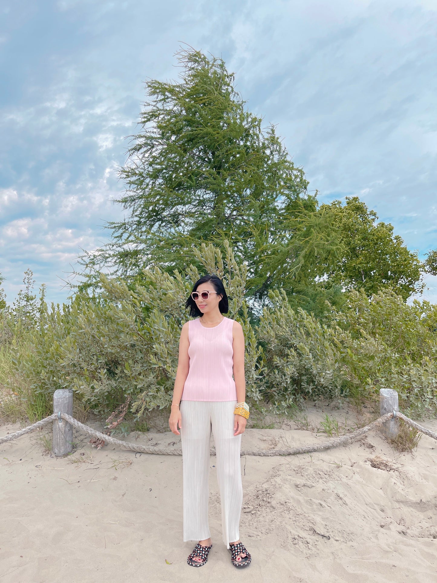 Straight Pants (gray khaki, ruby ,gray, black, ivory, orange, pink)