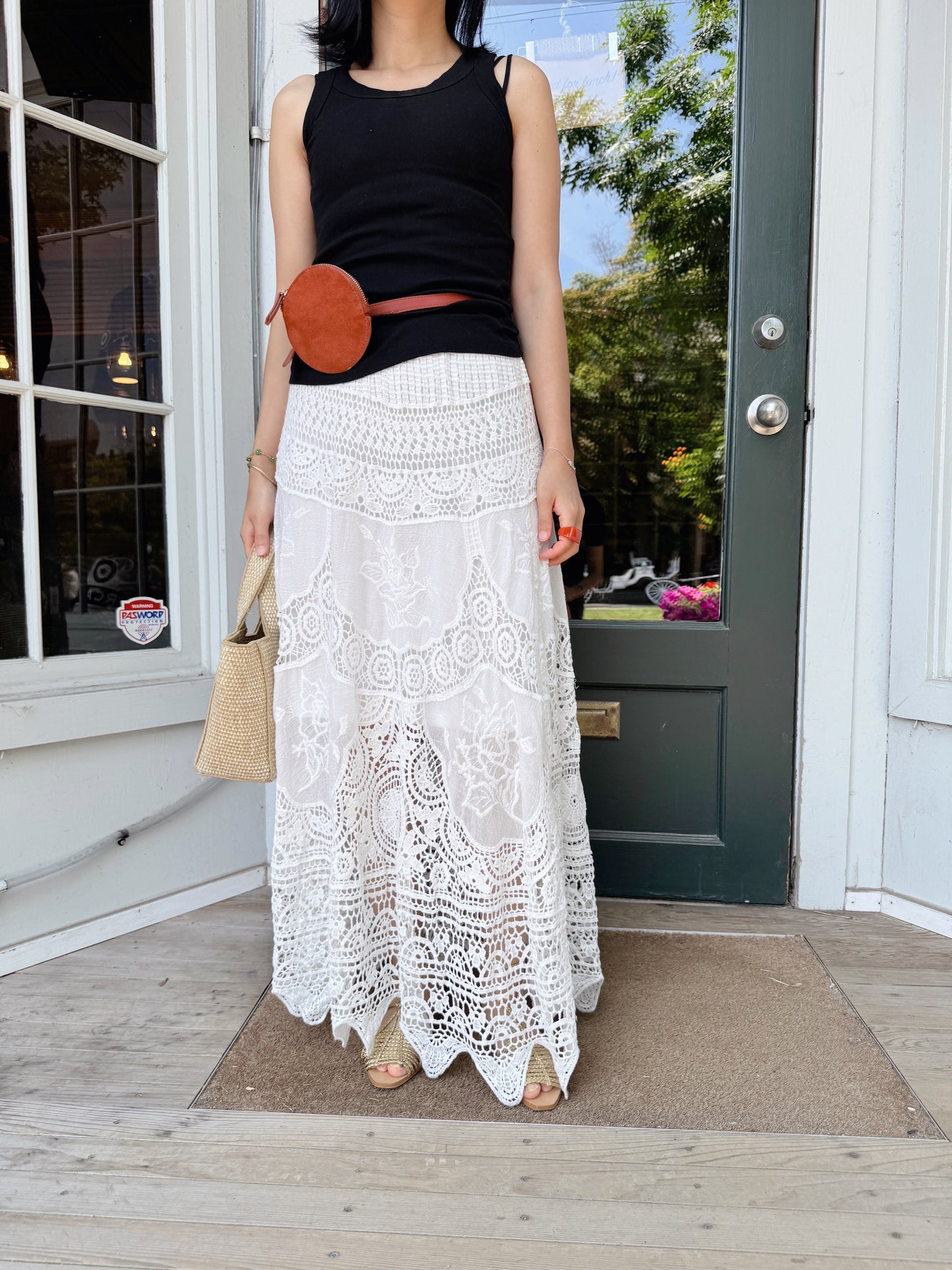 Crochet Maxi Skirt
