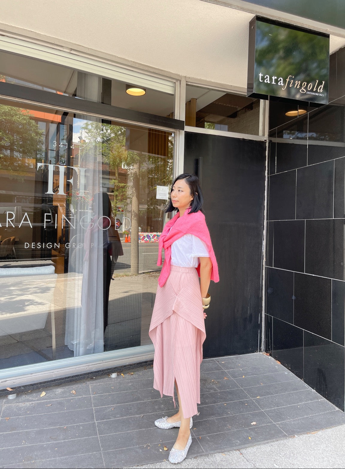 Edge skirt (black, pink, beige, brown)