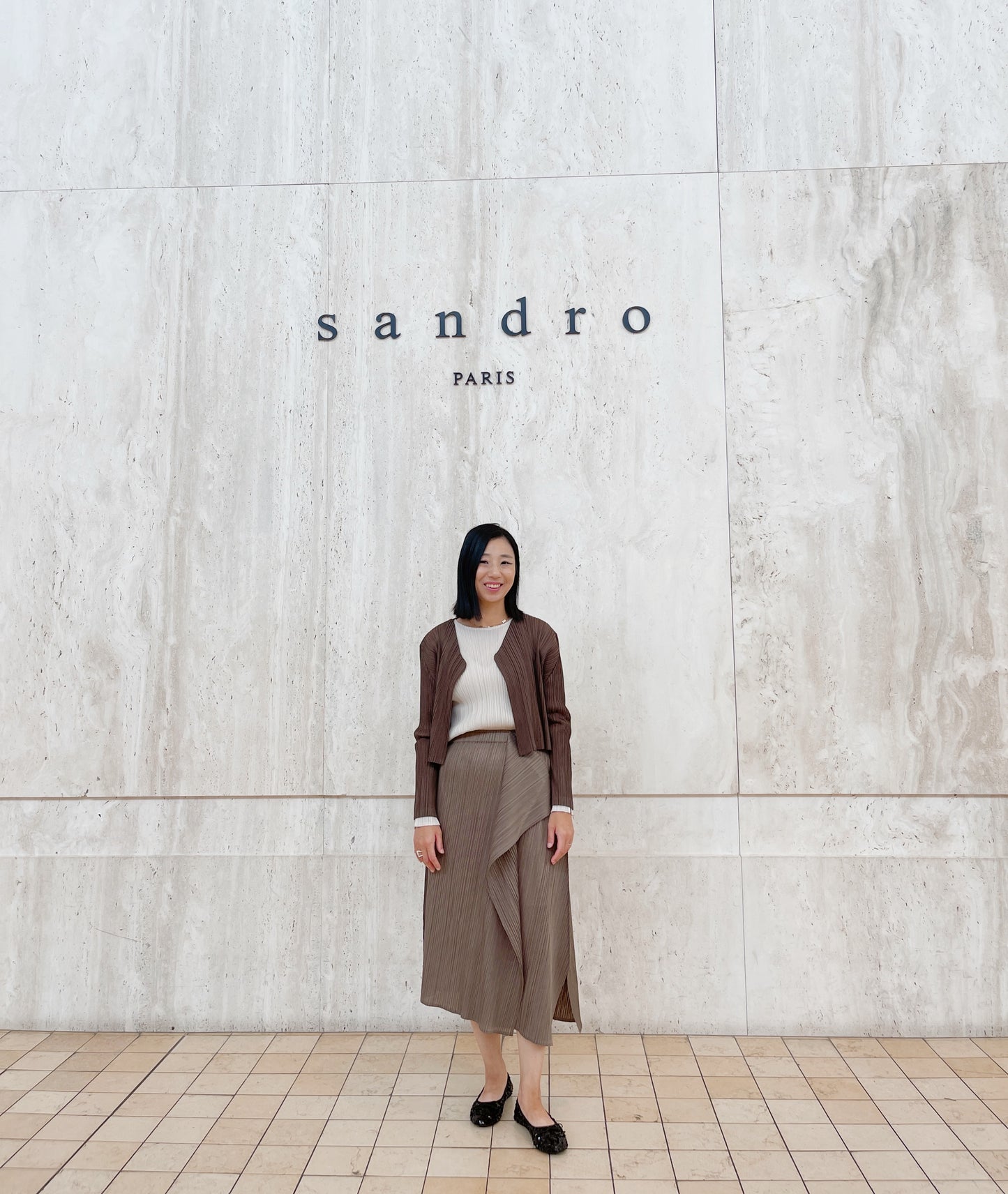 mini cardigan (black, ivory, brown)