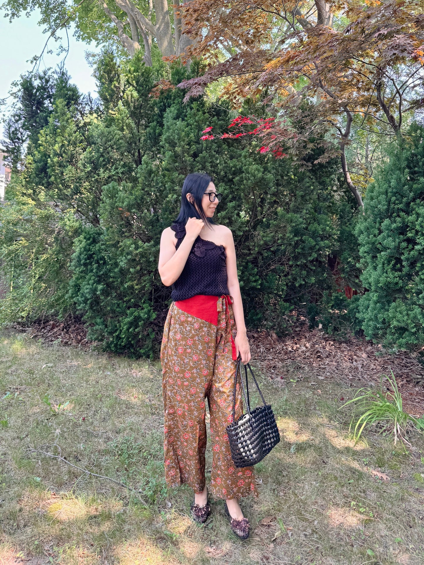 India wrap pants