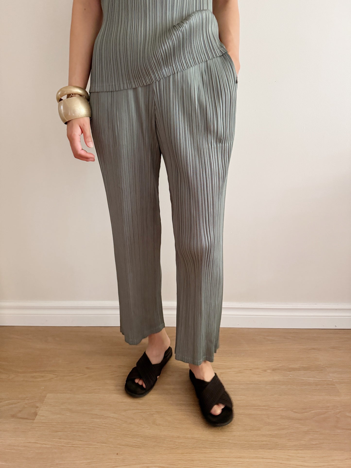 Straight Pants (gray khaki, ruby ,gray, black, ivory, orange, pink)