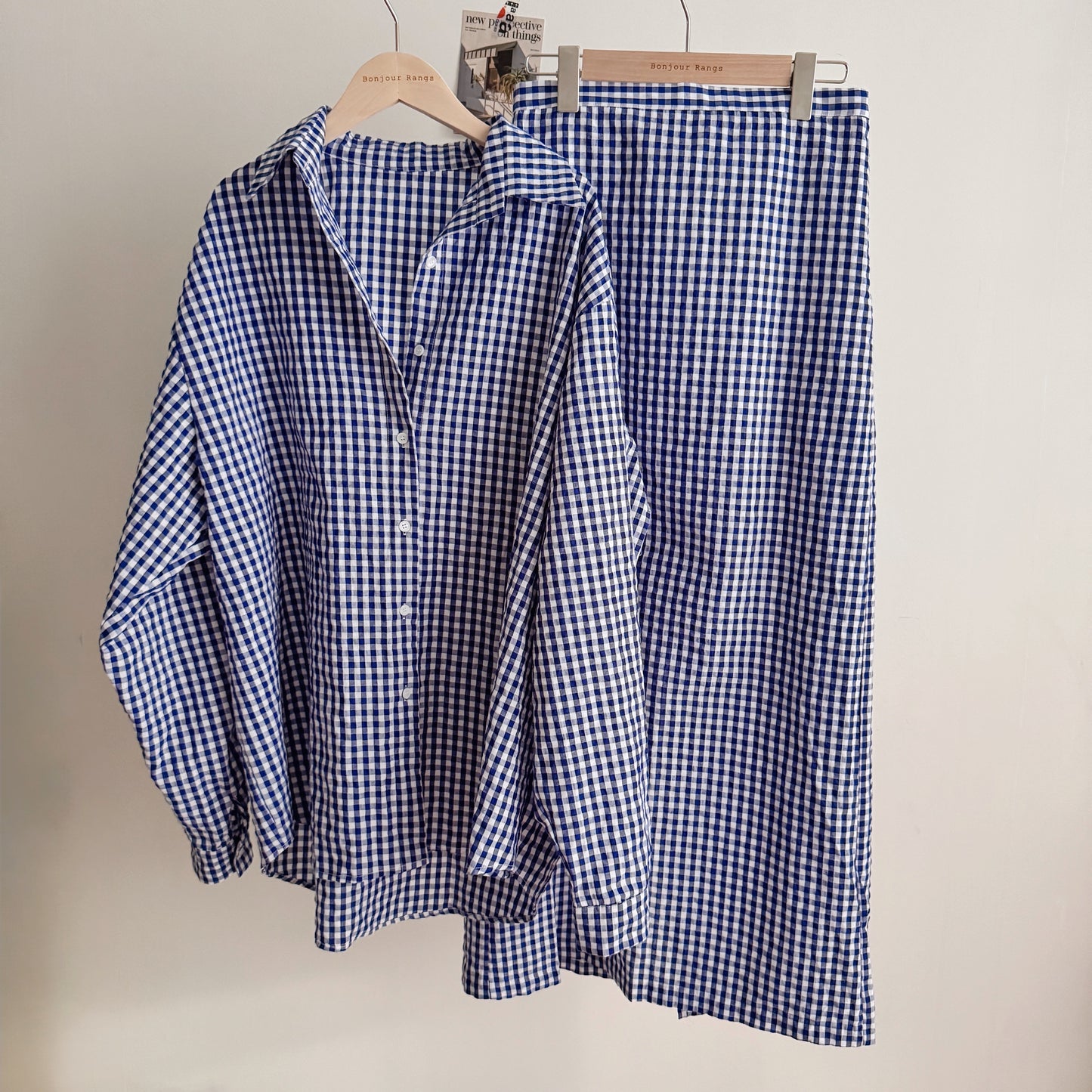 Gingham Check shirt