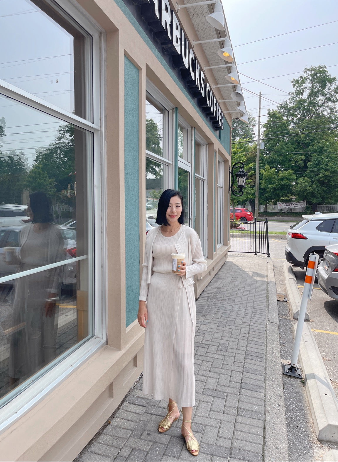 mini cardigan (black, ivory, brown)