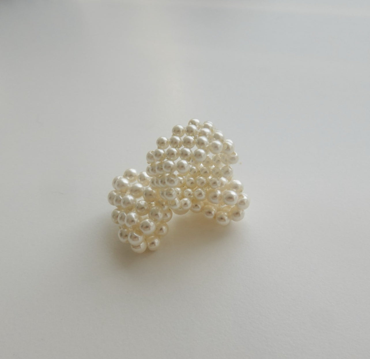pearl ring (flower, ribbon,heart)