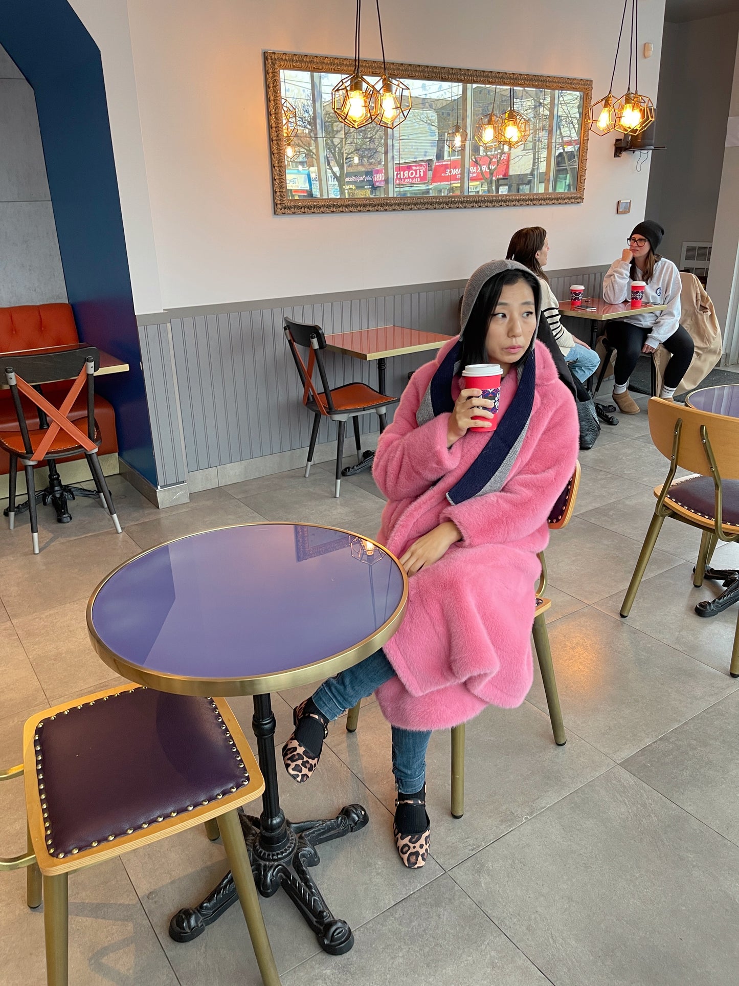 Eco mink coat
