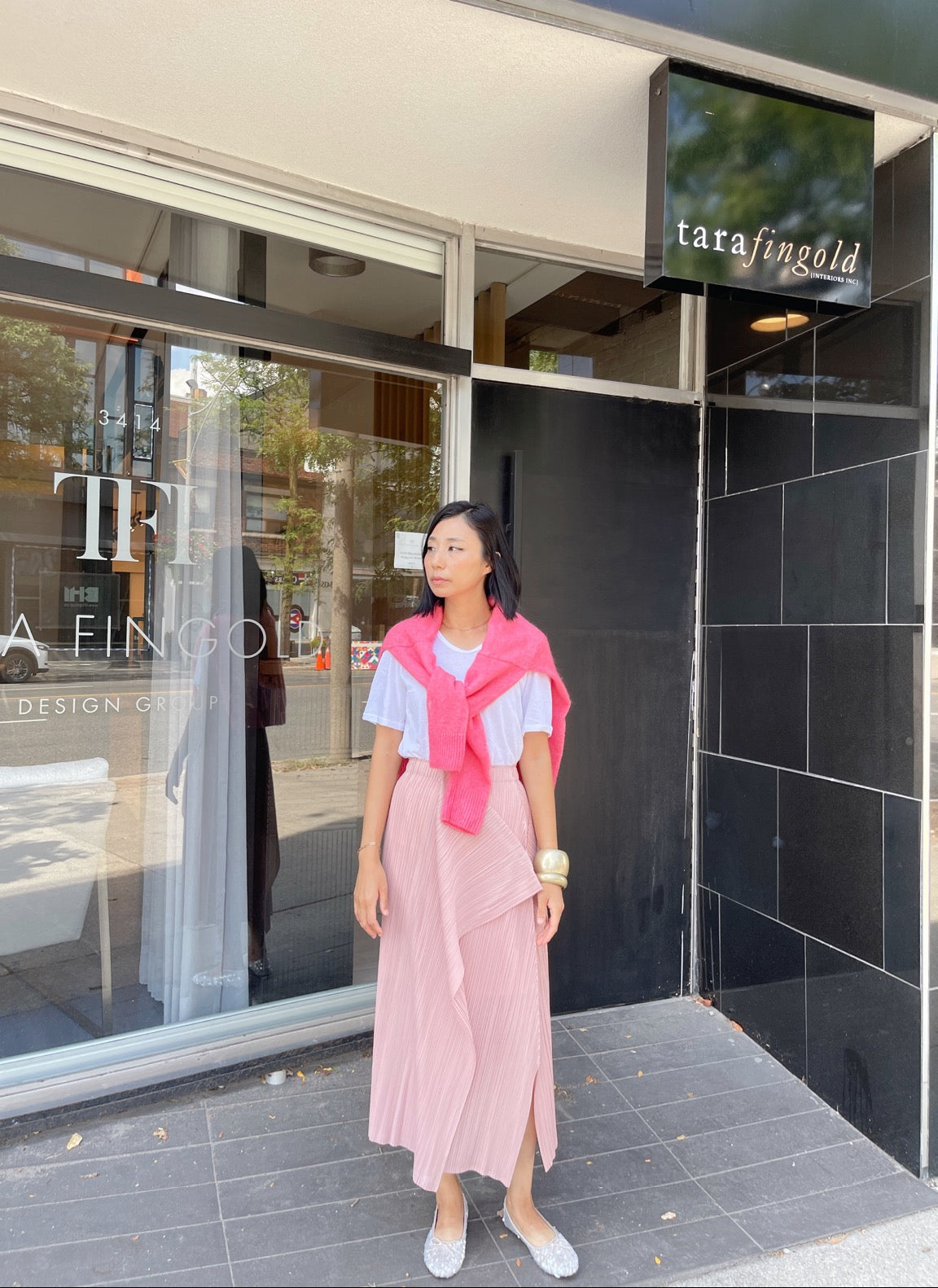 Edge skirt (black, pink, beige, brown)