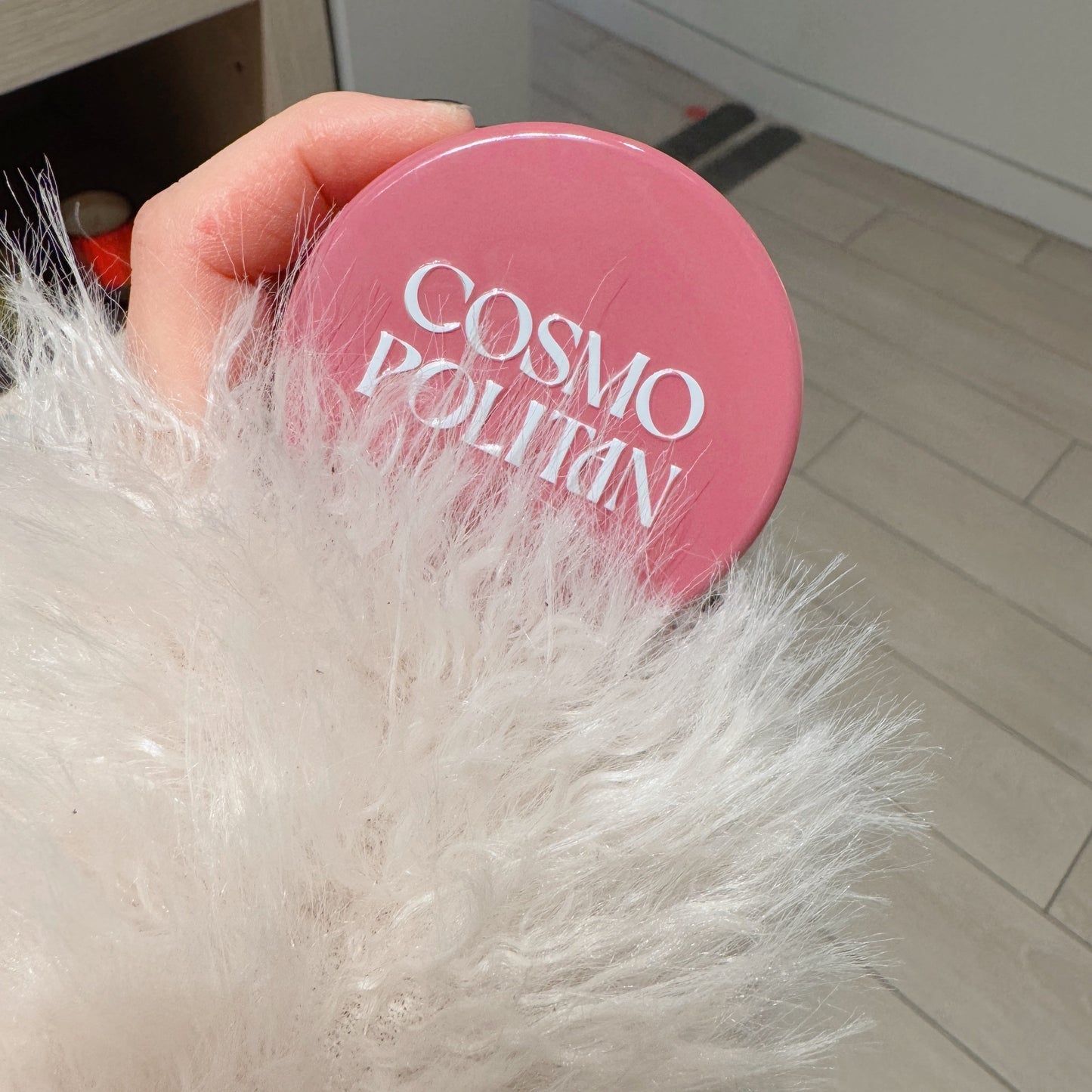 Mimi eco Fur Jacket (ivory, black)