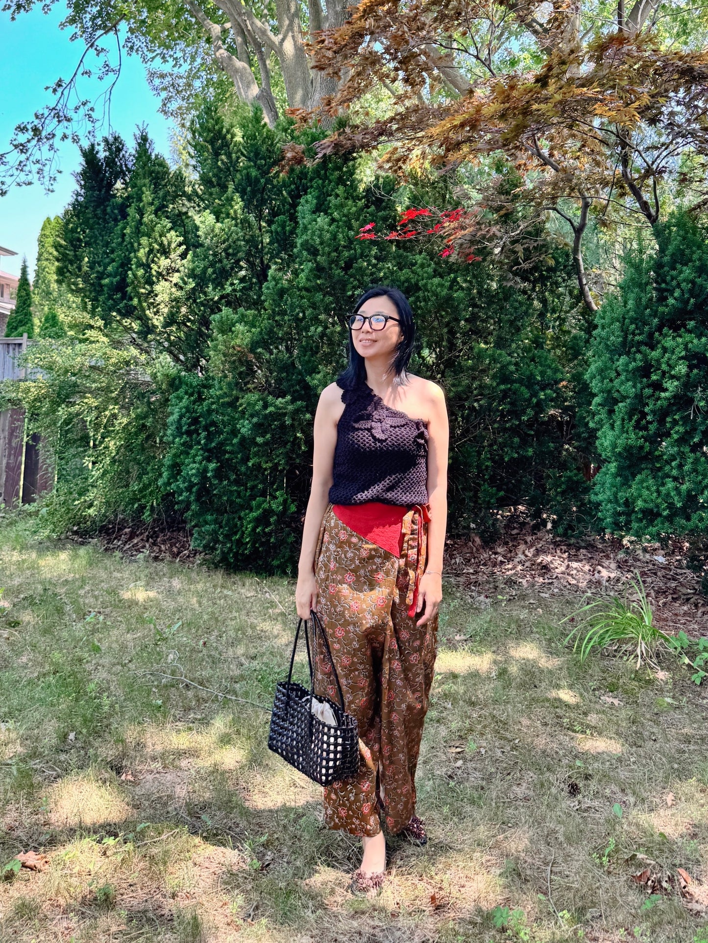 India wrap pants