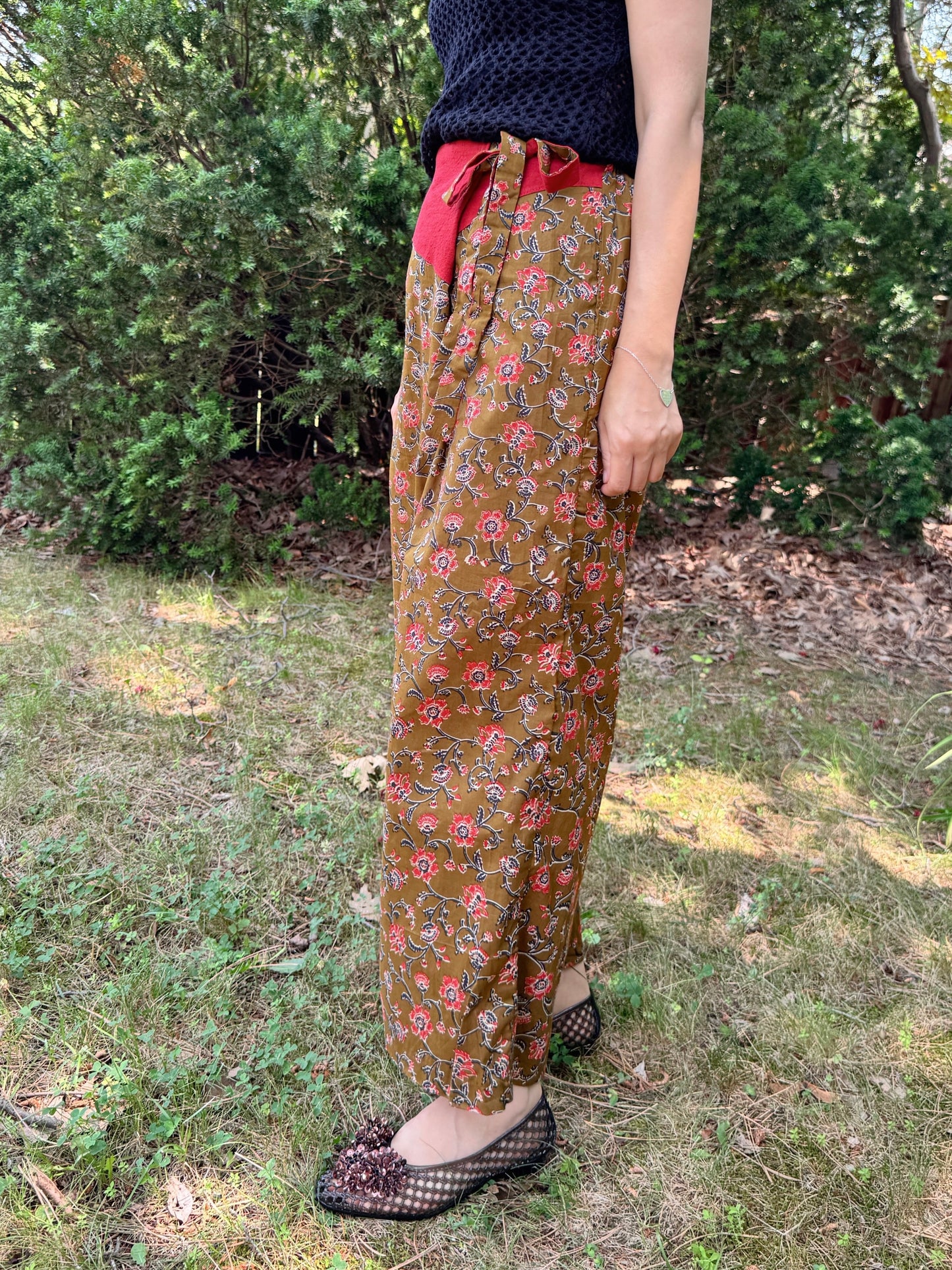 India wrap pants