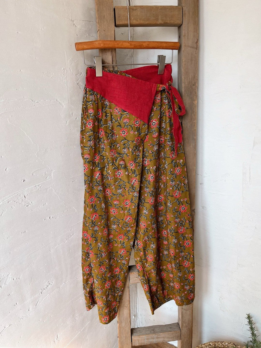 India wrap pants