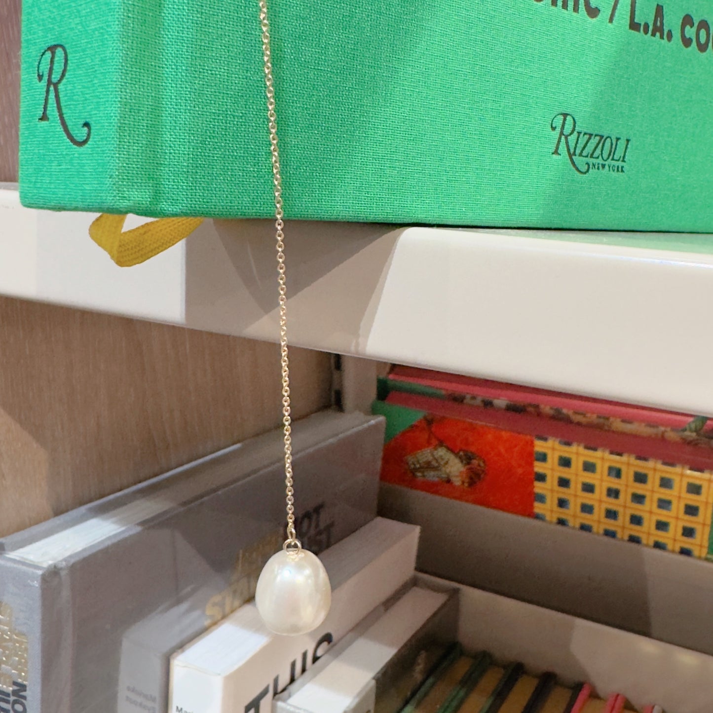 Y long necklace