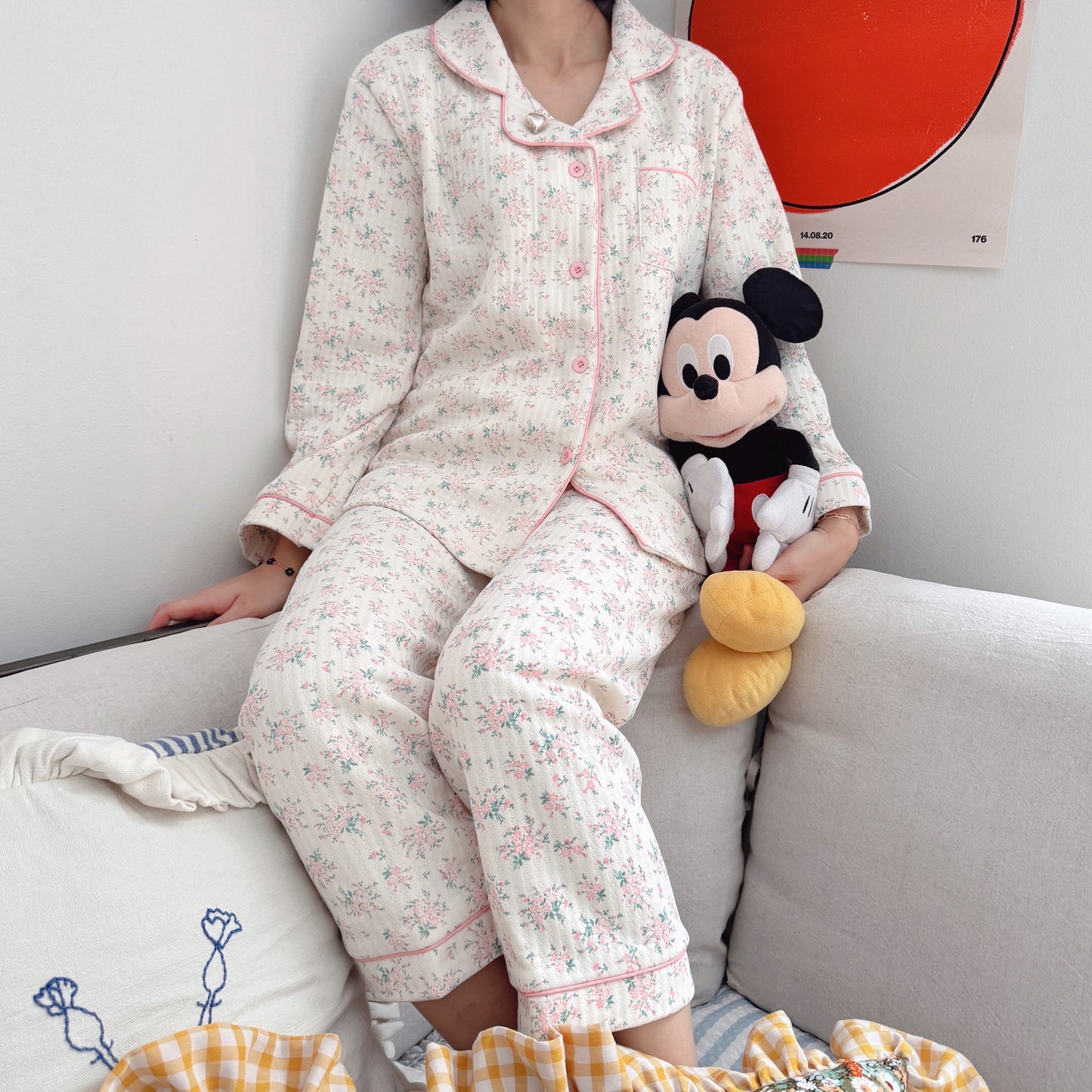 Vintage Flowers Pajama set