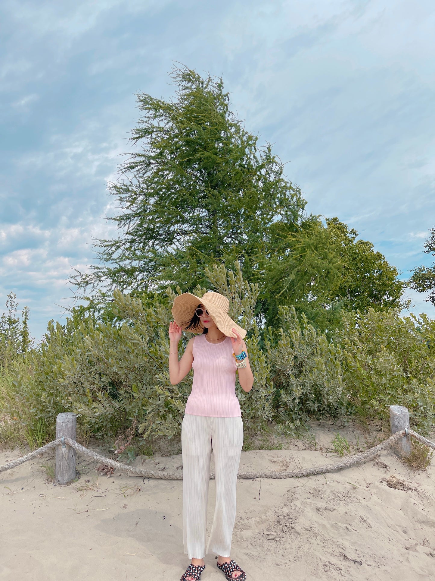 Basic Top (black, ivory, green, pink)