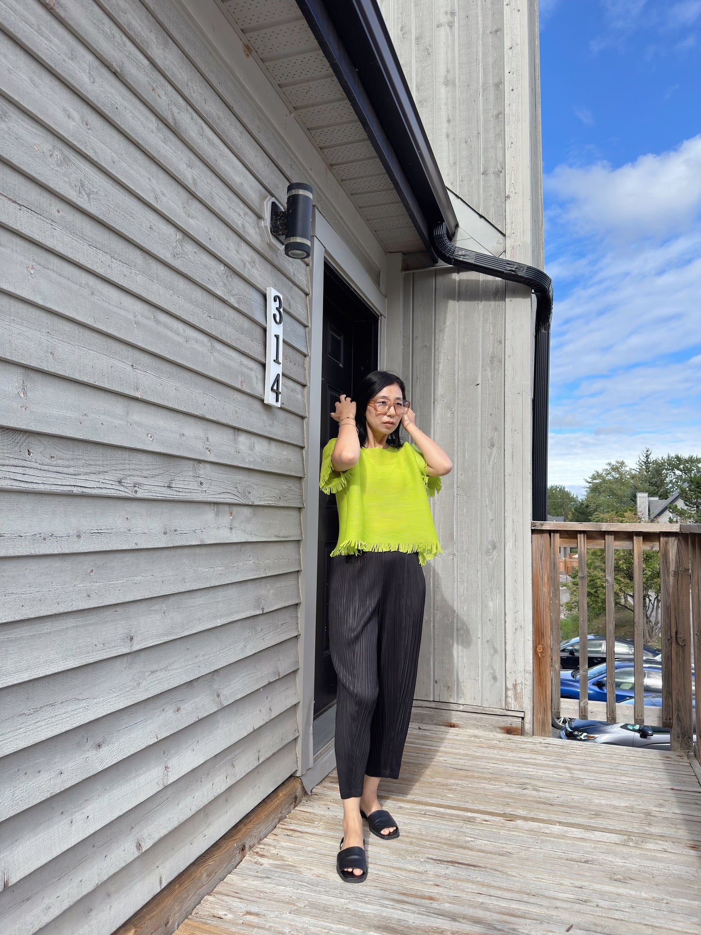 tessle top (lime,black, beige,pink, sky blue)