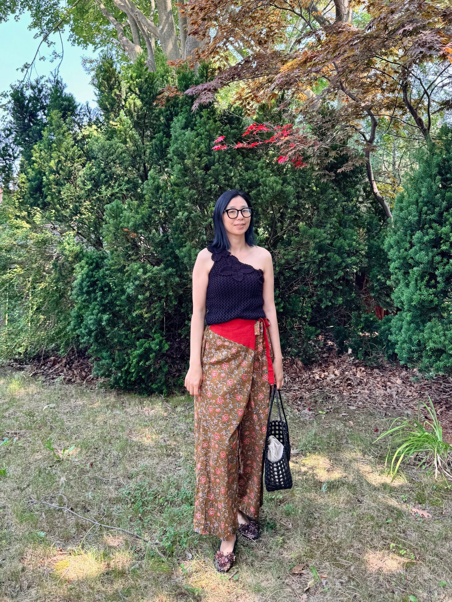 India wrap pants