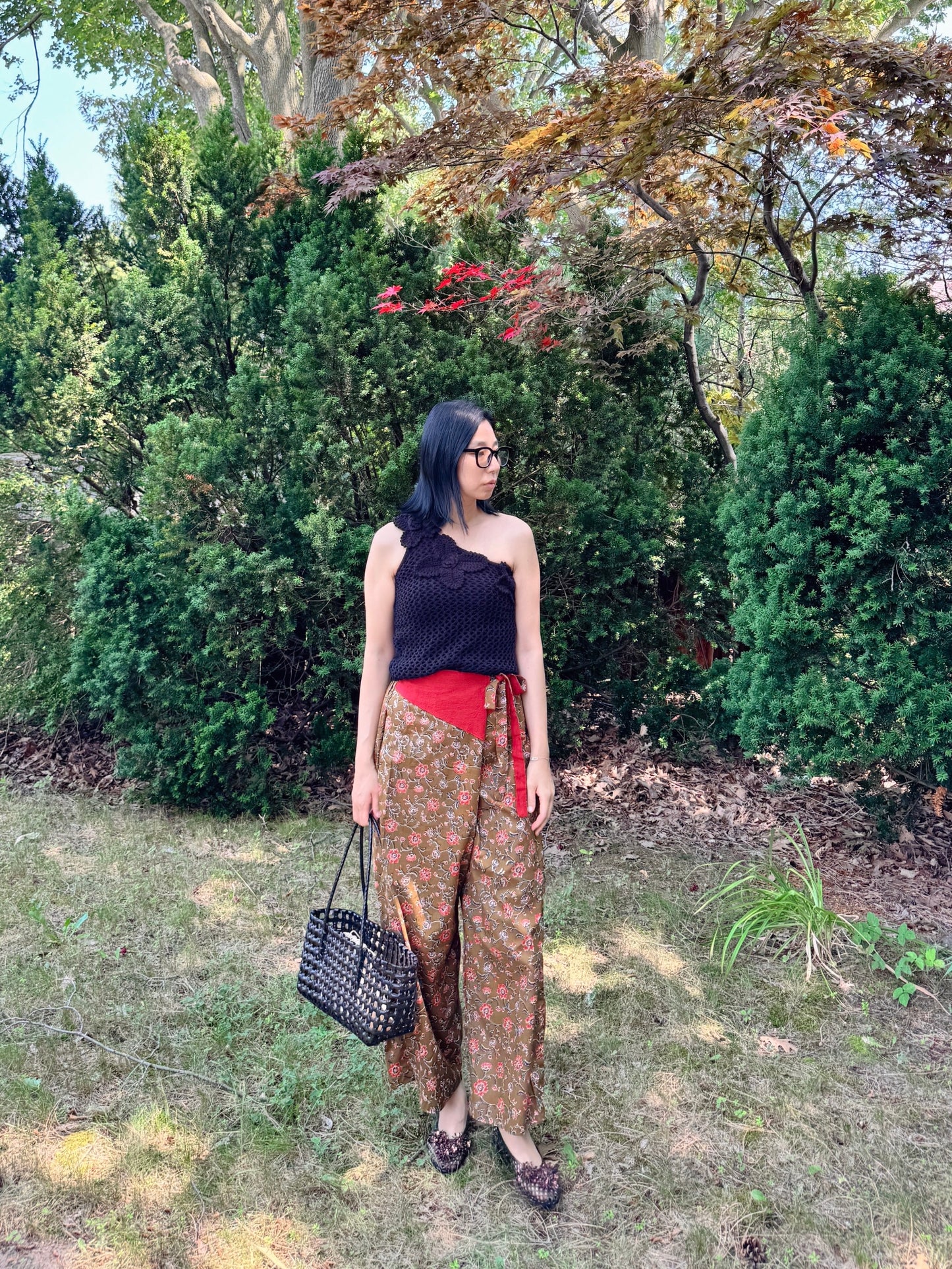 India wrap pants