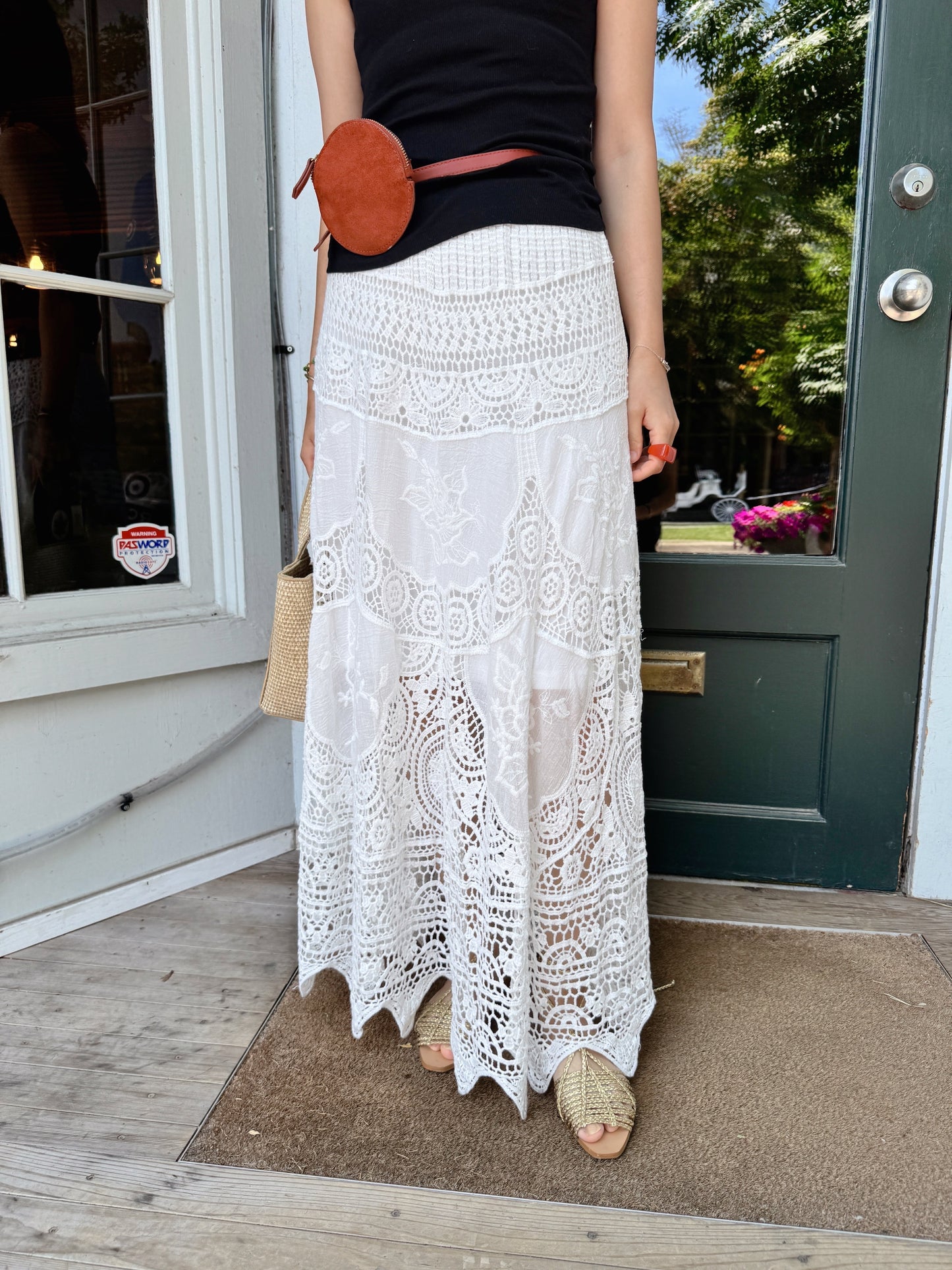 Crochet Maxi Skirt