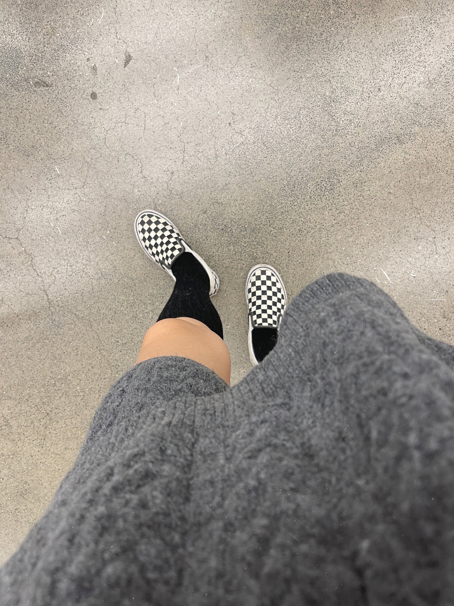 Knit set (ivory , grey)