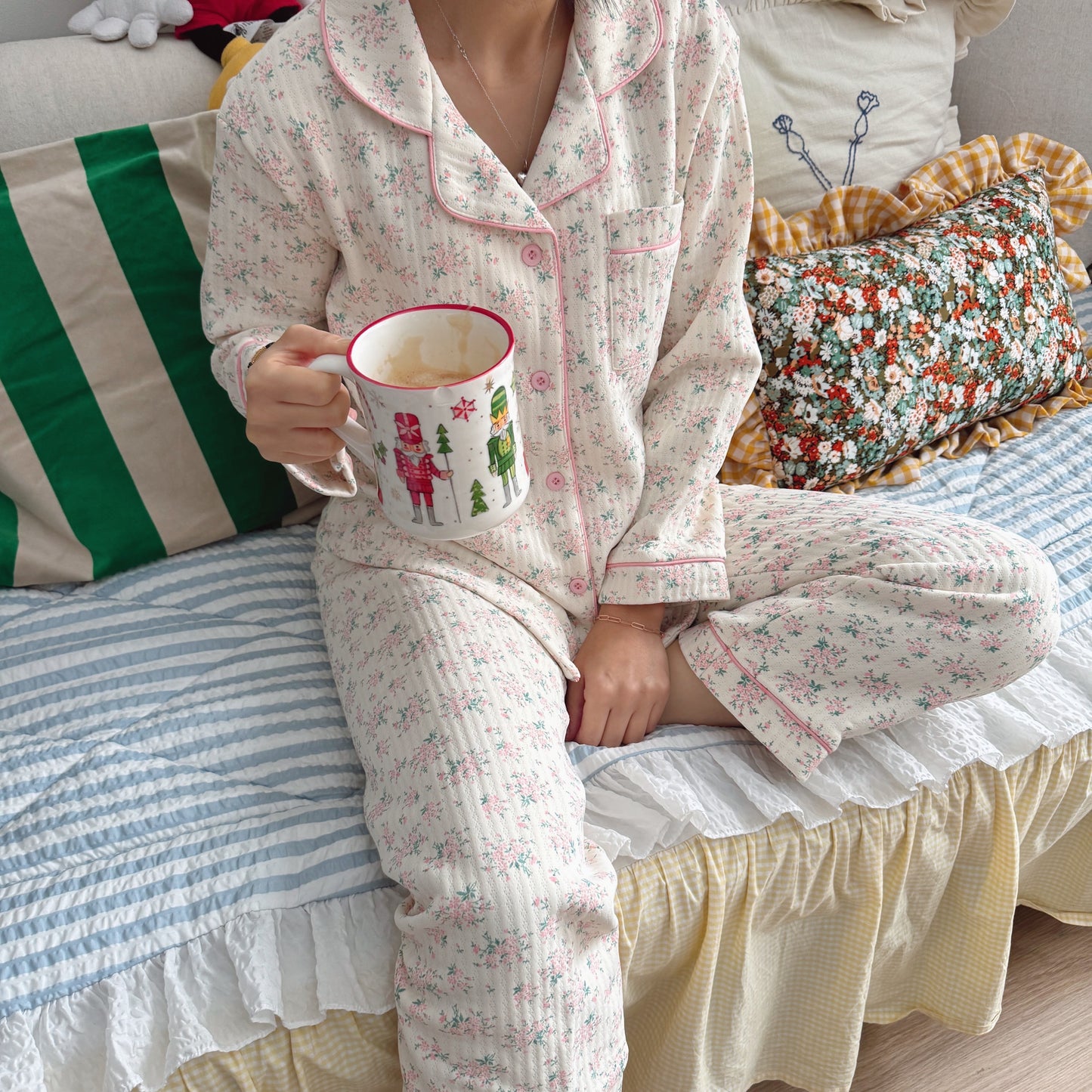 Vintage Flowers Pajama set