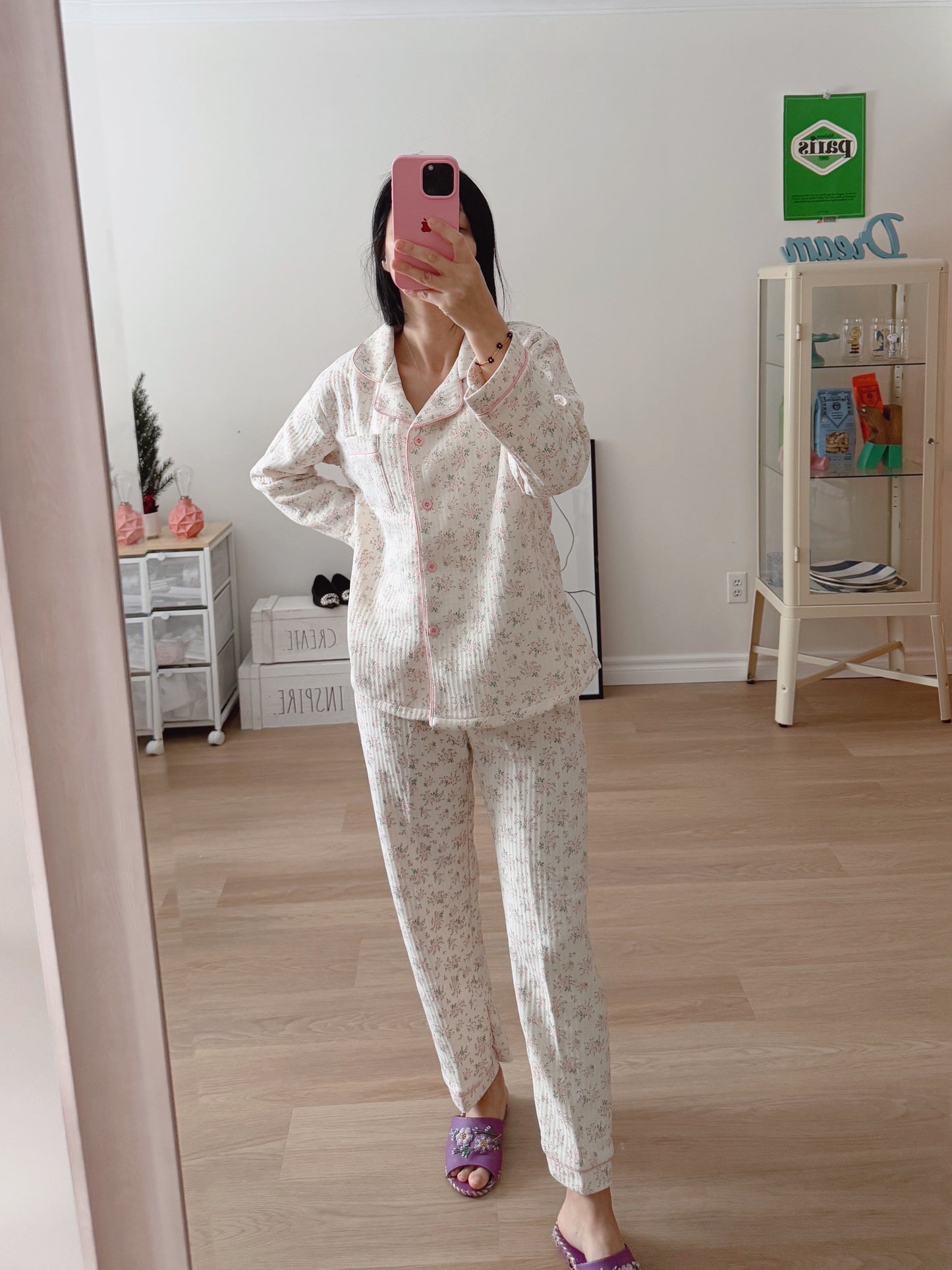 Vintage Flowers Pajama set