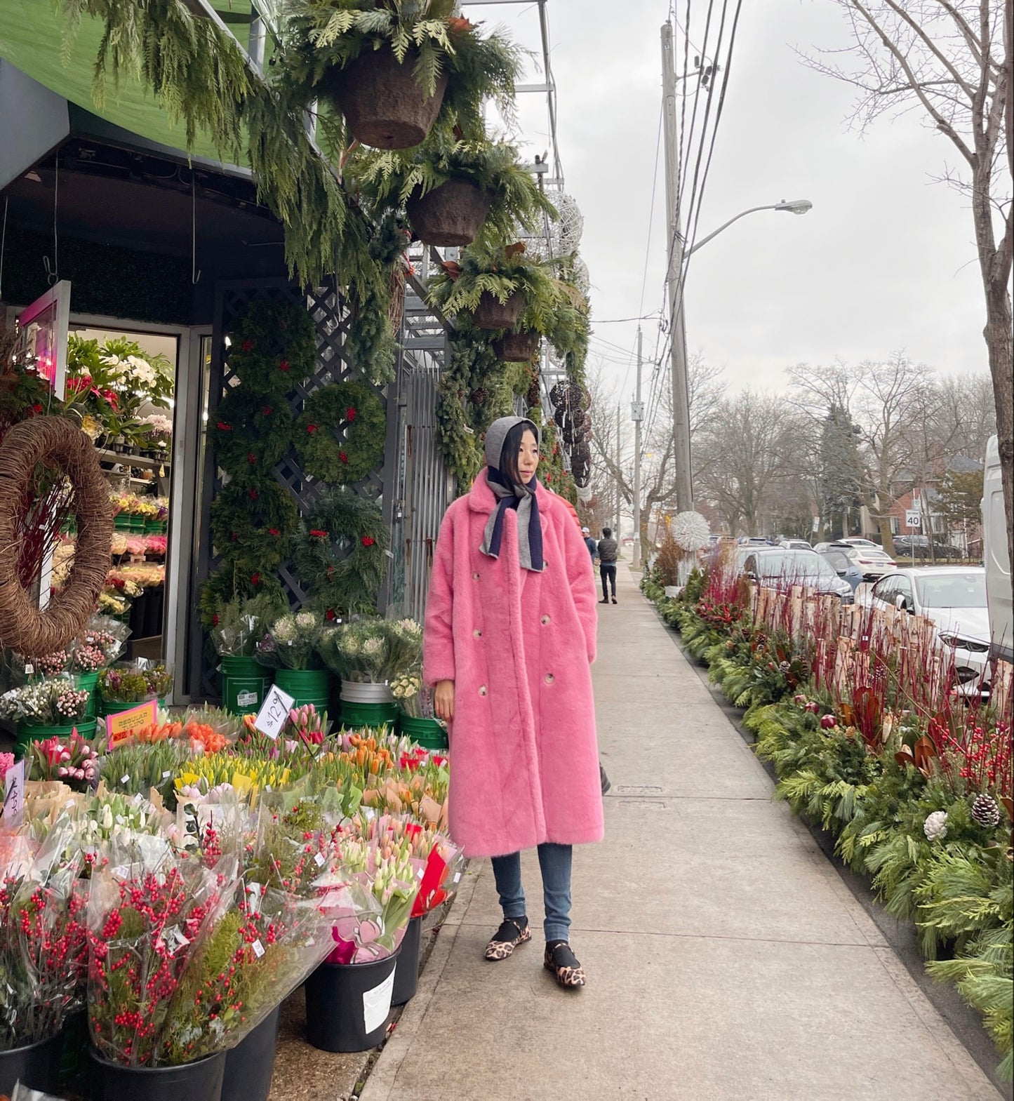 Eco mink coat