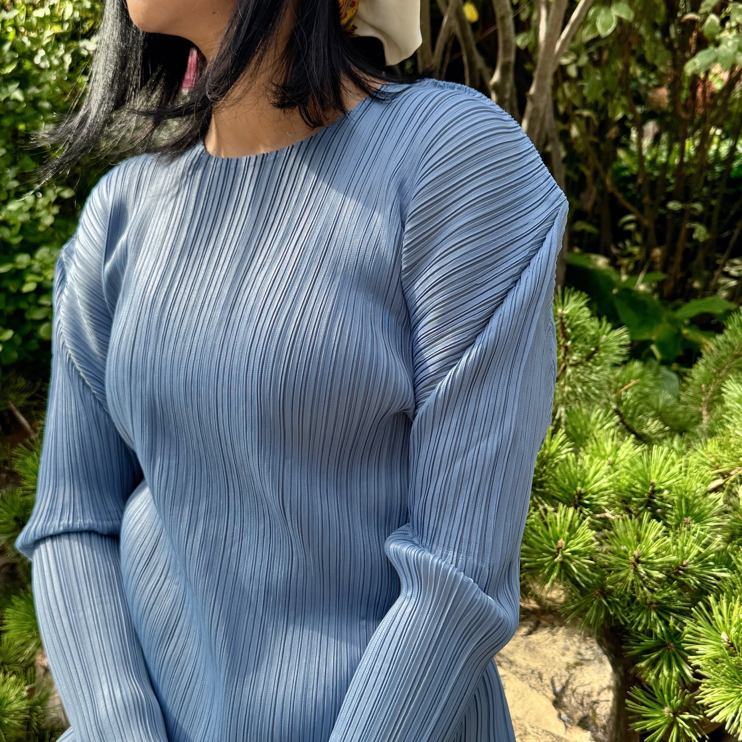 Edge dress (pink, blue)