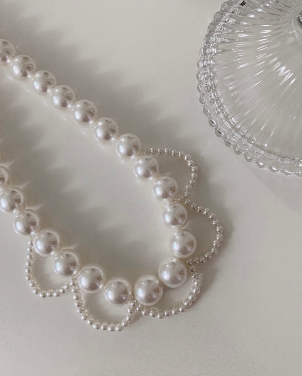 Flower Pearl Necklace
