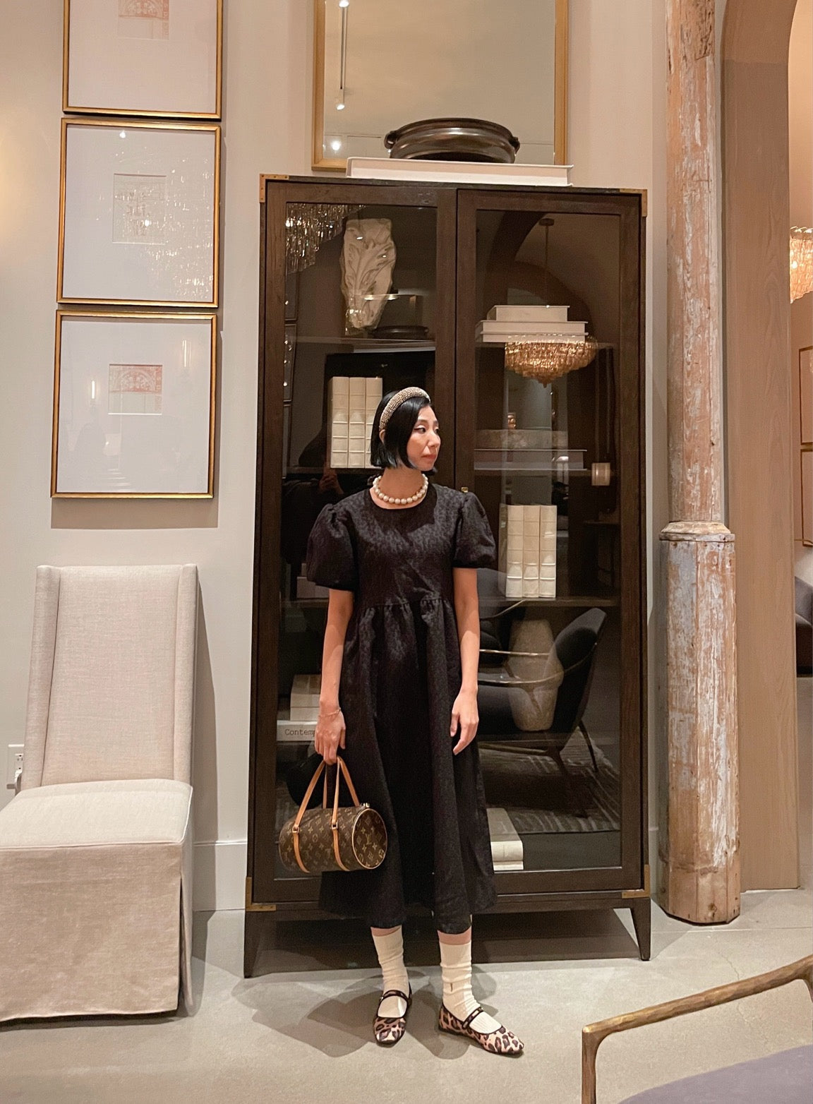 jacquard dress