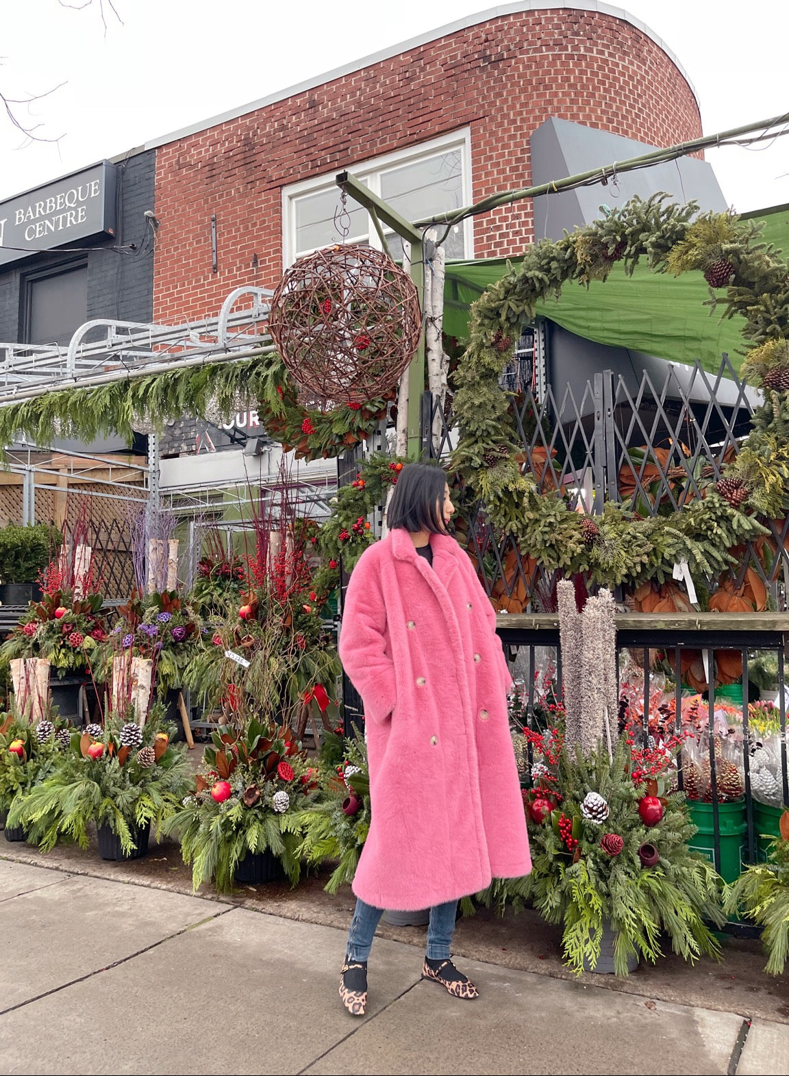 Eco mink coat