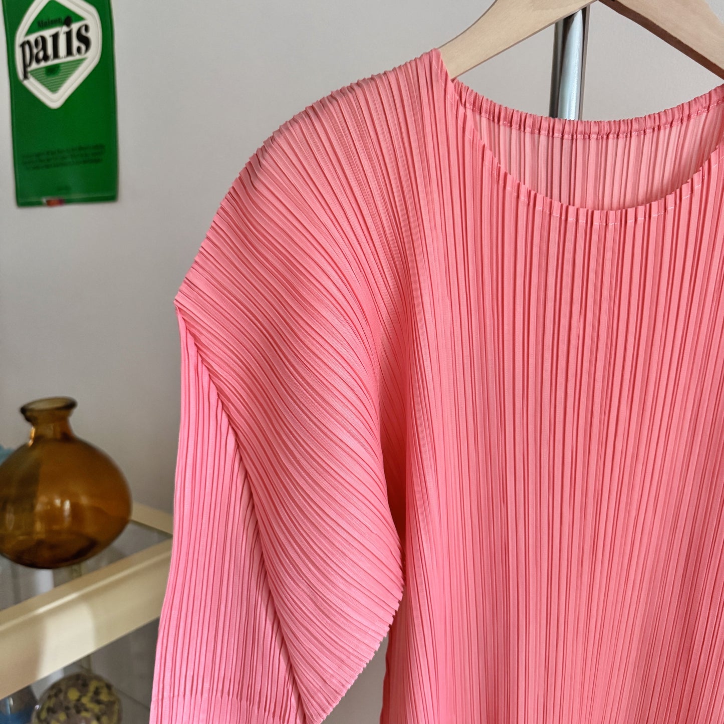 Edge dress (pink, blue)