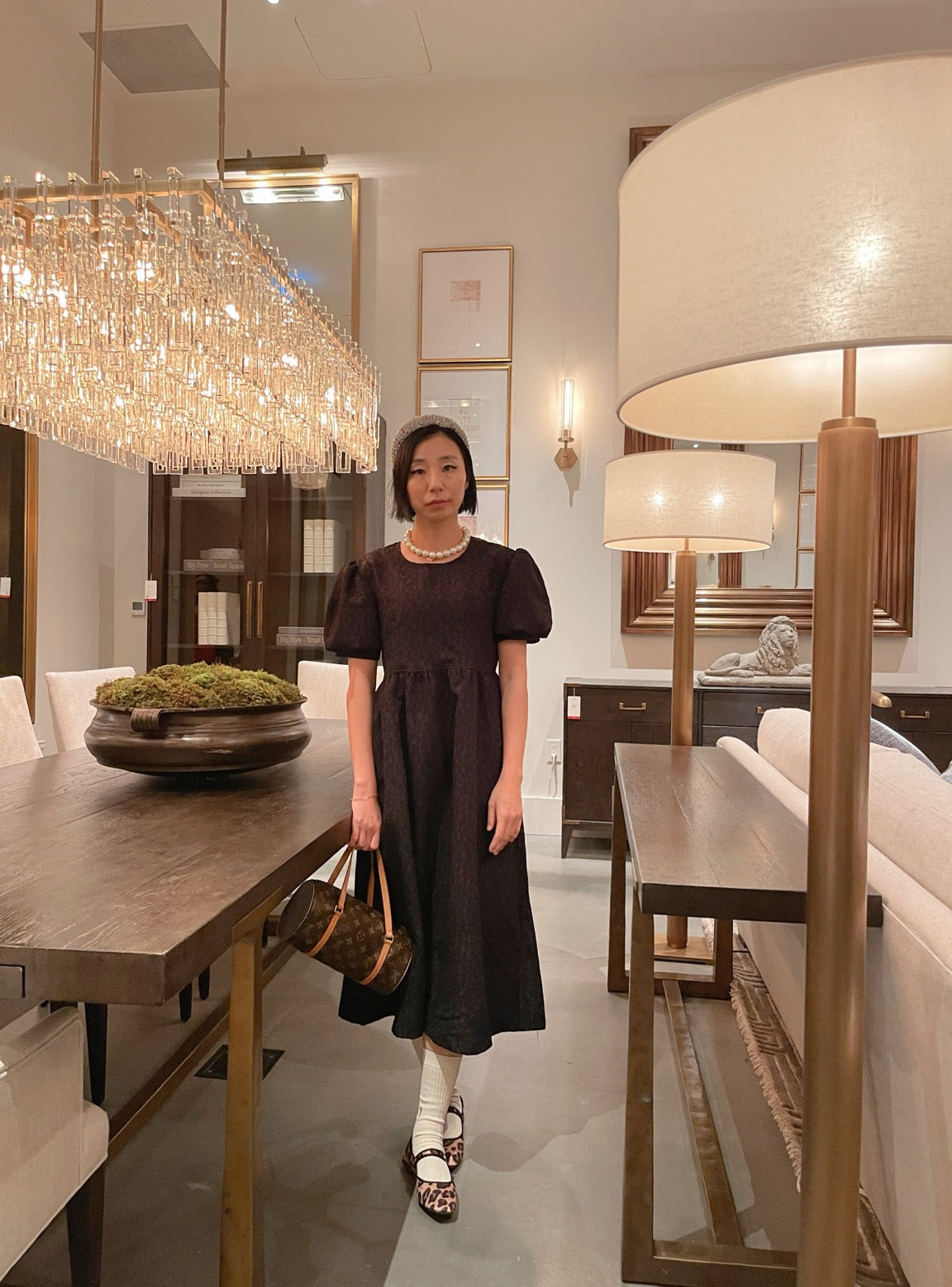 jacquard dress