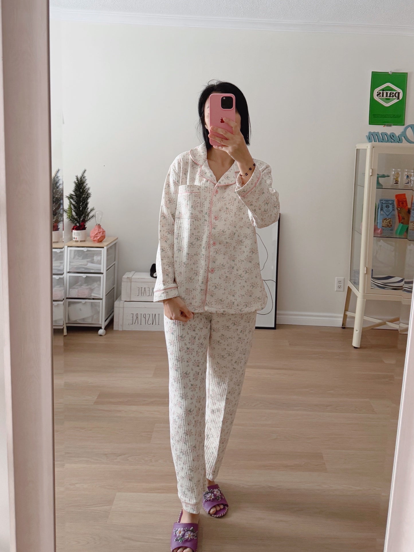 Vintage Flowers Pajama set